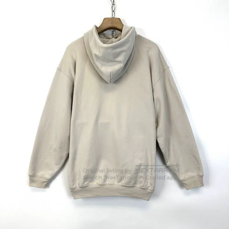 Balenciaga Balenciaga Gray and white letter logo hooded hoodie Size US S / EU 44-46 / 1 - 2 Thumbnail