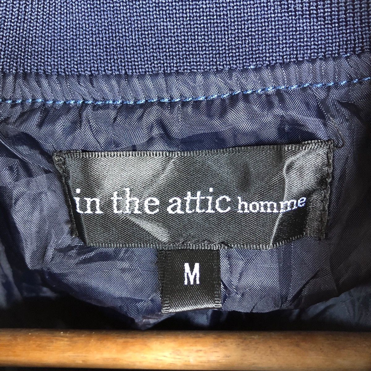 Tornado Mart 2000s japanese IN THE ATTIC homme punk denim bomber jacket Size US M / EU 48-50 / 2 - 4 Thumbnail