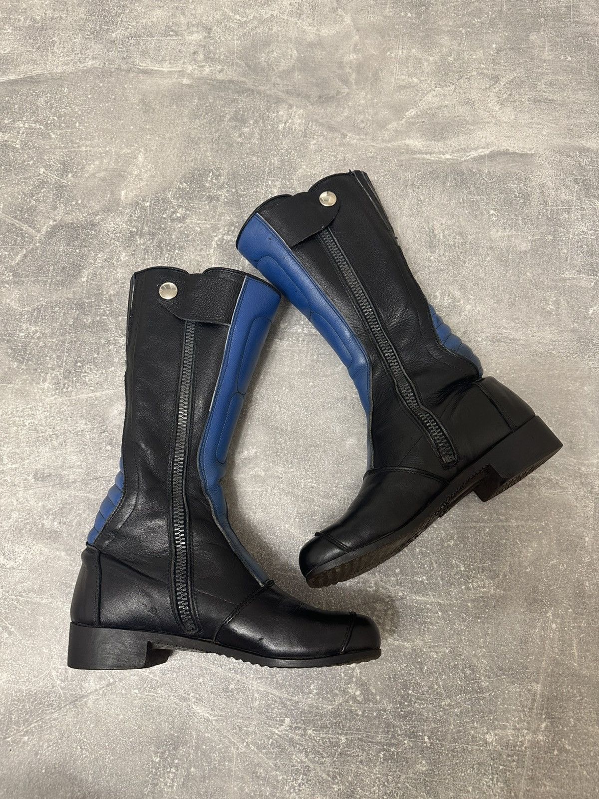 Vintage Vintage high boxer boots moto biker shoes core Size US 7 / IT 37 - 2 Thumbnail