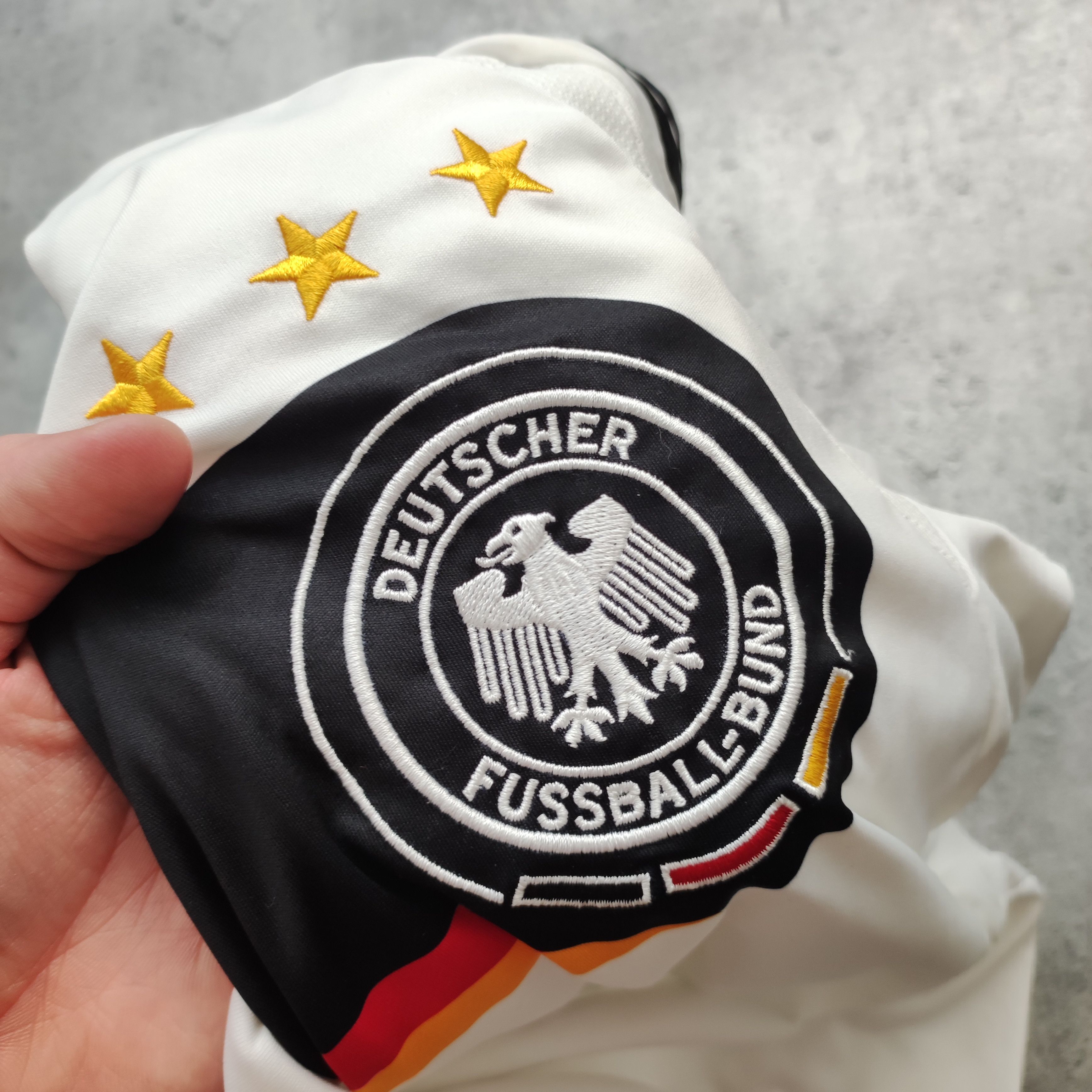 Vintage RARE Football 2008 Euro Germany Home Adidas Jersey Size US S / EU 44-46 / 1 - 6 Thumbnail