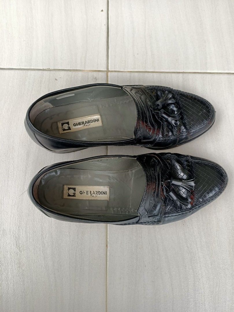 Designer Vintage Gherardini Italian Tassel Loafers – Quiet Luxury Era Size US 8.5 / EU 41-42 - 4 Thumbnail