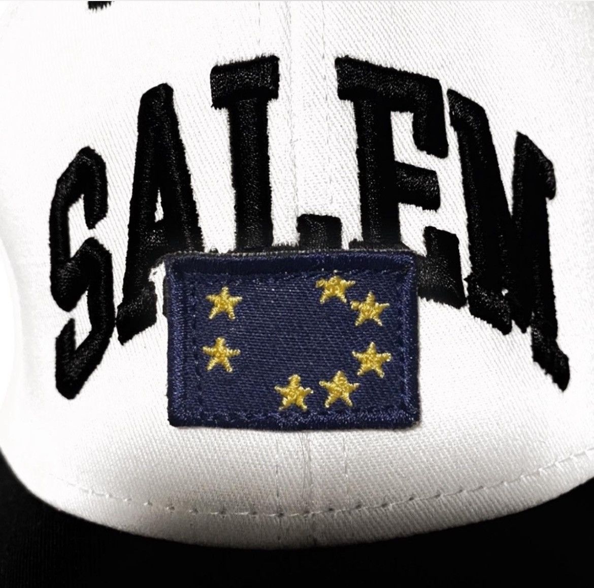 S4LEM SALEM "FLAG" White Hat Size ONE SIZE - 2 Thumbnail