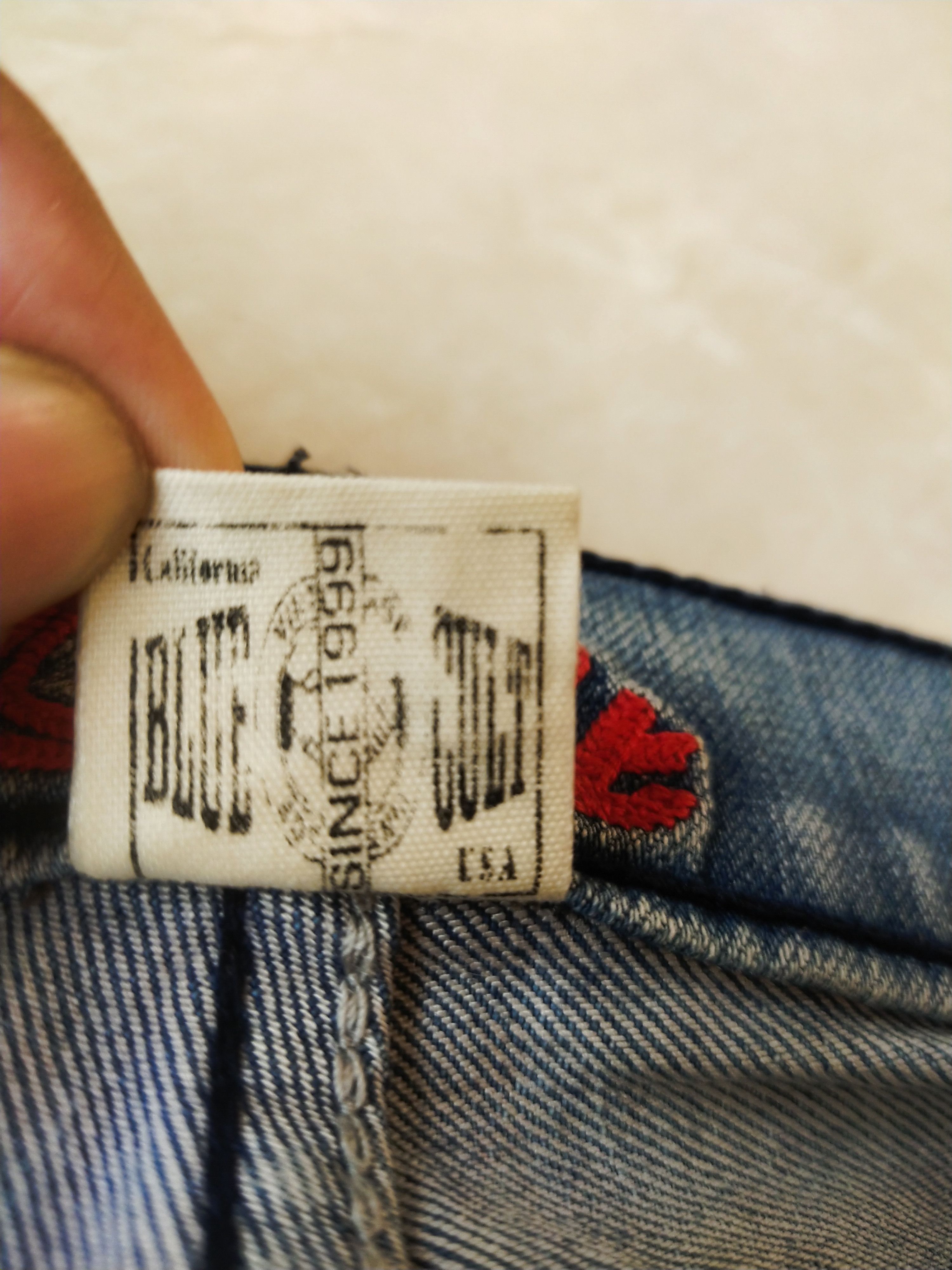 Hysteric Glamour Blue Cult Y2K Bootcut Jeans – Japan Market Rare Denim Size 31" - 8 Thumbnail
