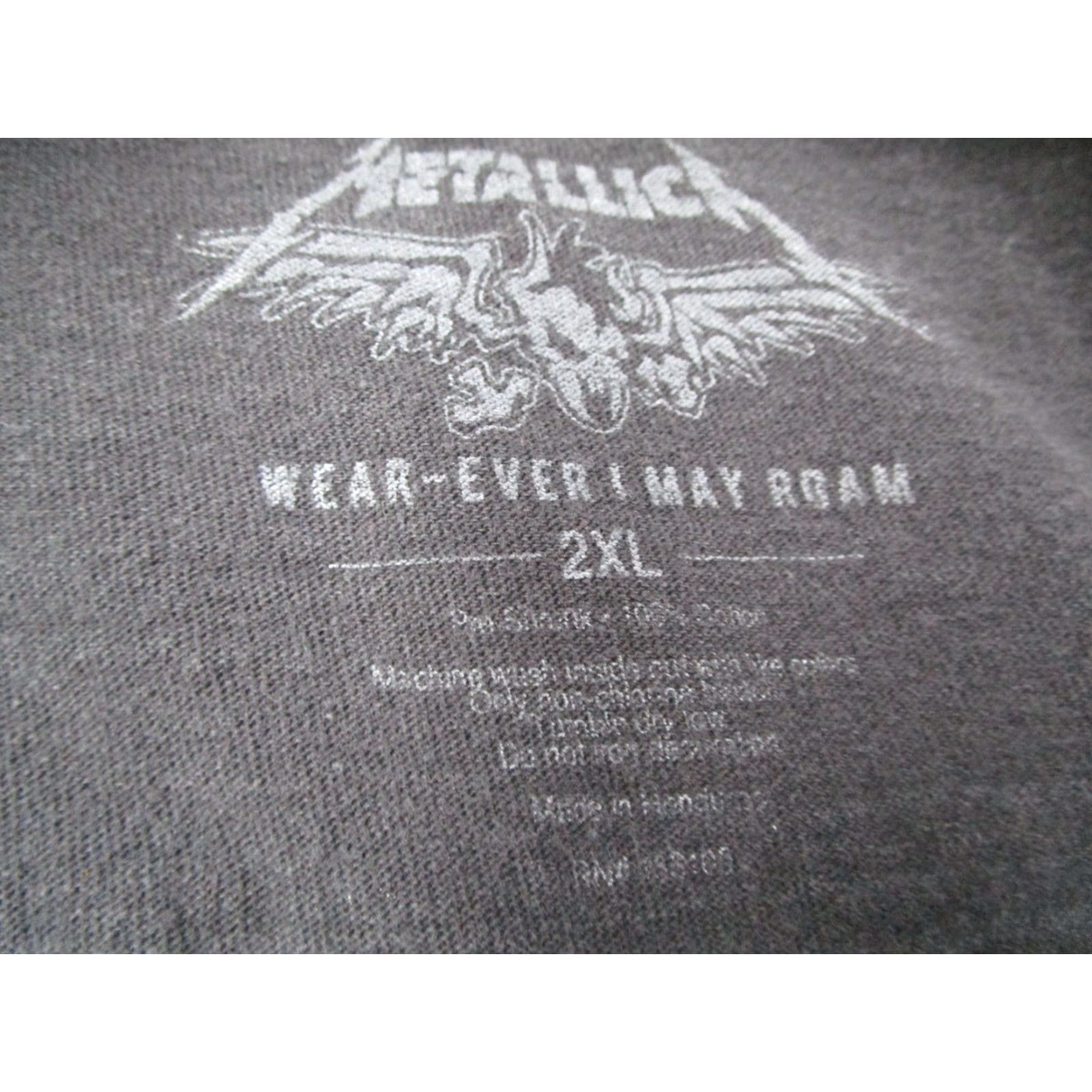 Vintage Metallica Shirt Mens 2XL Black San Francisco Symphony 2019 Rock Music T-Shirt Short Sleeve Crew Neck Size US XXL / EU 58 / 5 - 2 Thumbnail