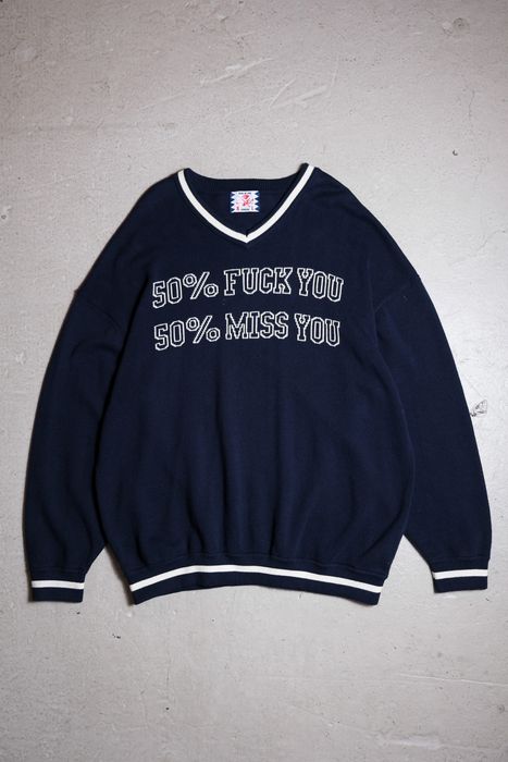 Streetwear Son of the Cheese 50% V Neck Sweater | Grailed