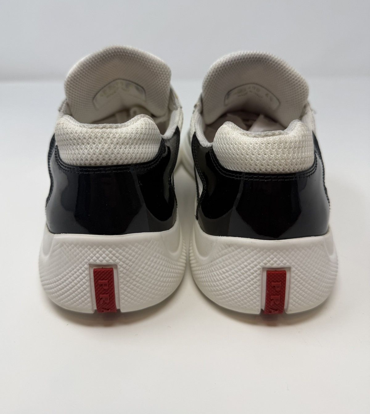 Prada Prada Americas Cup Sneaker White/Black Size US 7.5 / EU 40-41 - 5 Thumbnail