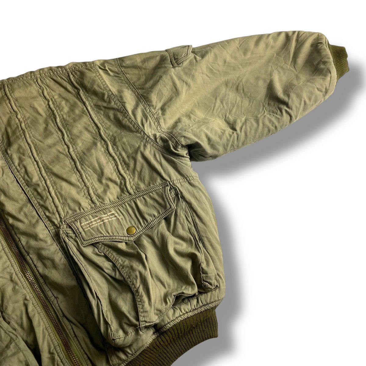 Buzz Rickson's 🇯🇵 VINTAGE 80s ALTERNATIVE MILITARY LINED SHERPA JACKET Size US M / EU 48-50 / 2 - 5 Thumbnail