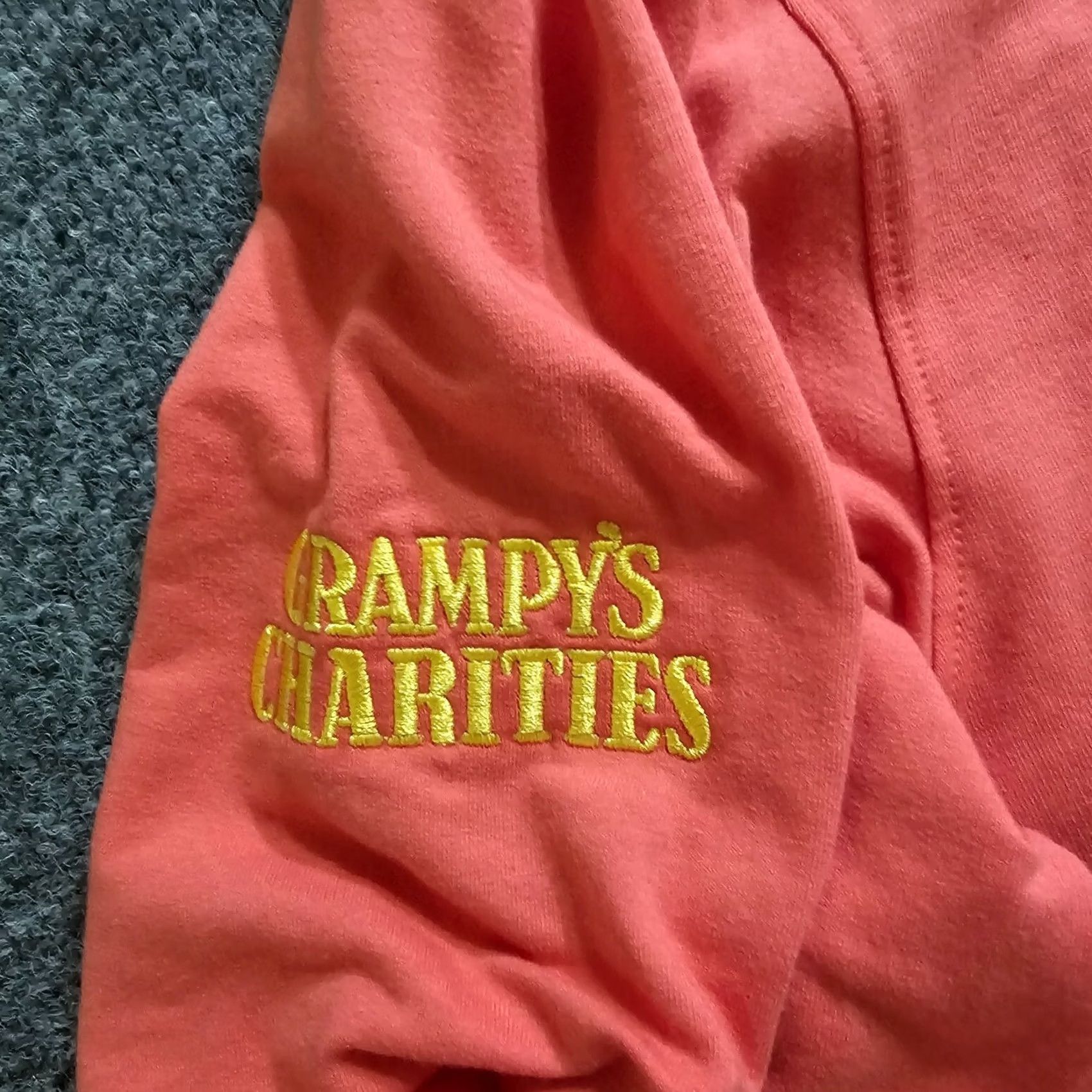 Vintage Bermuda Sands Sweatshirt Mens Medium Orange 1/4 Zip Long Sleeve Classic Casual Embroidered Grampy's Charities N/A Size US M / EU 48-50 / 2 - 6 Thumbnail