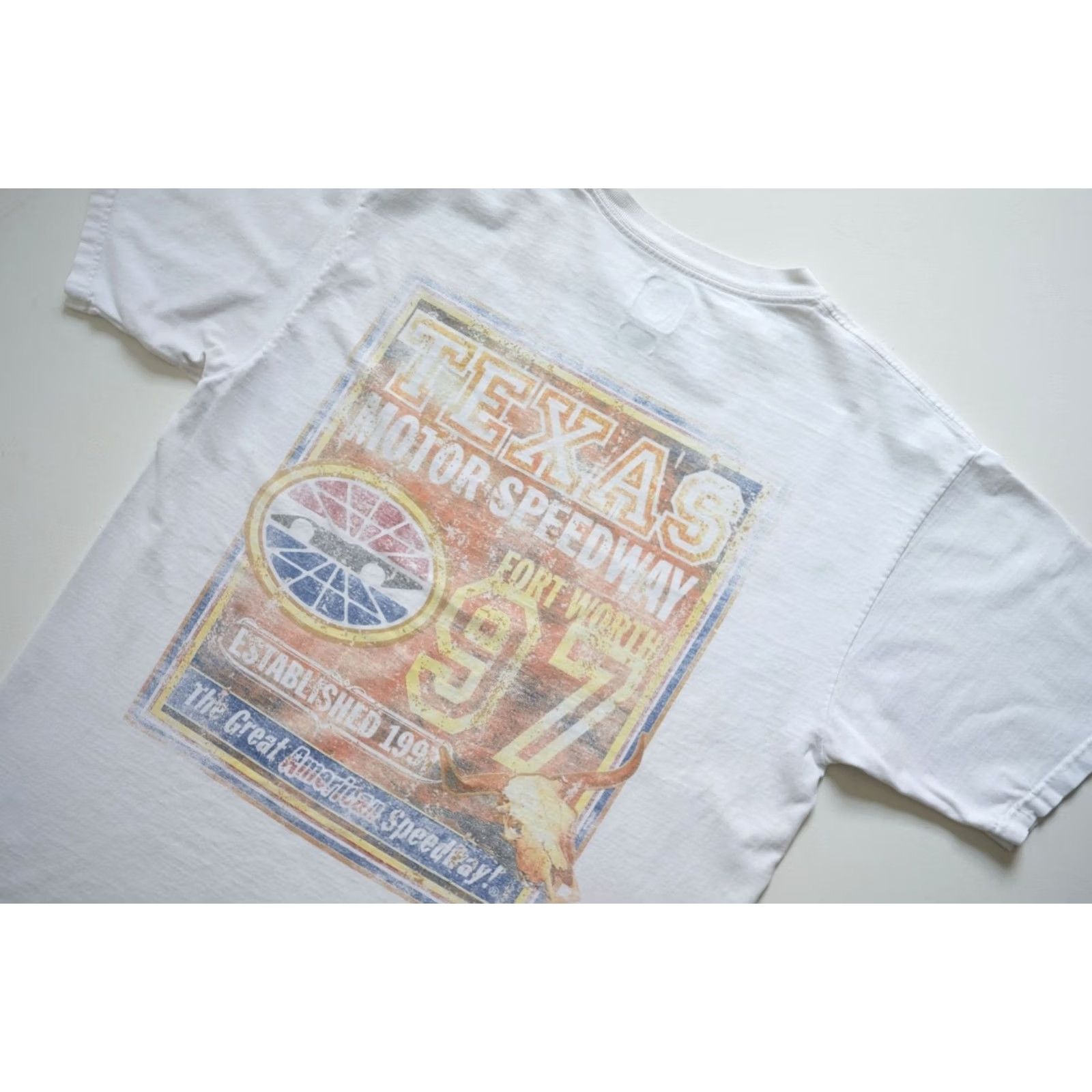 Chase Authentics VINTAGE Chase Authentics NASCAR T-Shirt White 90s Retro Graphic Print Short Sleeve Men L Size Size US L / EU 52-54 / 3 - 5 Thumbnail