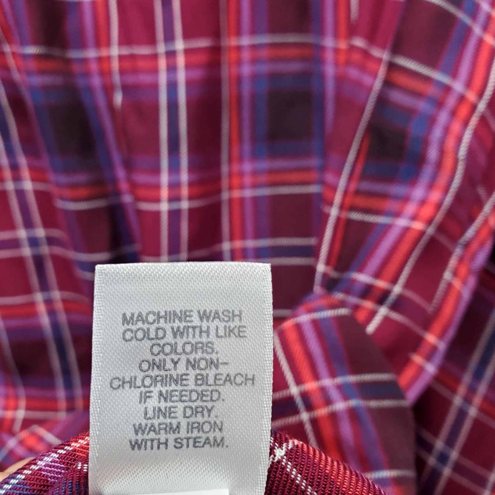 J. Jill J. Jill Women's Tunic Blouse - Plaid Boat Neck Long Sleeve Multi Color, Size L, Regular Fit Size L / US 10 / IT 46 - 6 Thumbnail