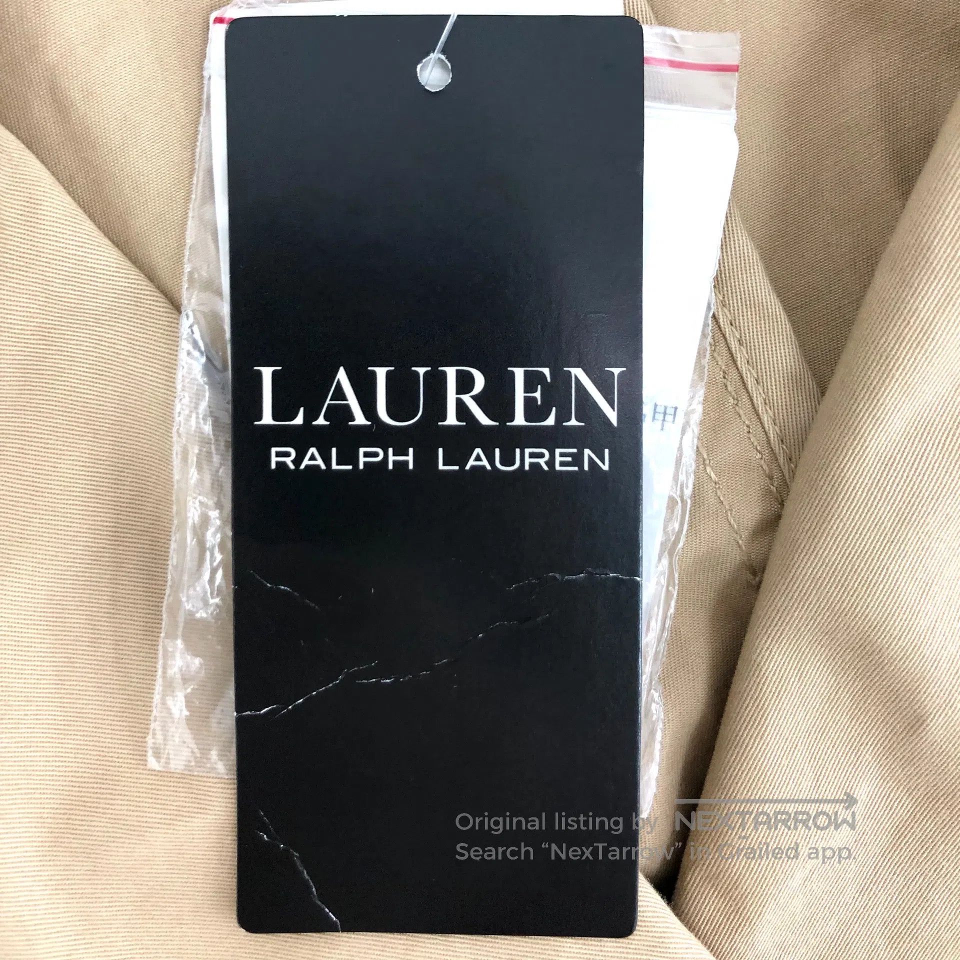 Polo Ralph Lauren Ralph Lauren Brown Cotton Collar Double-Breasted Sleeveles Size US XL / EU 56 / 4 - 6 Thumbnail