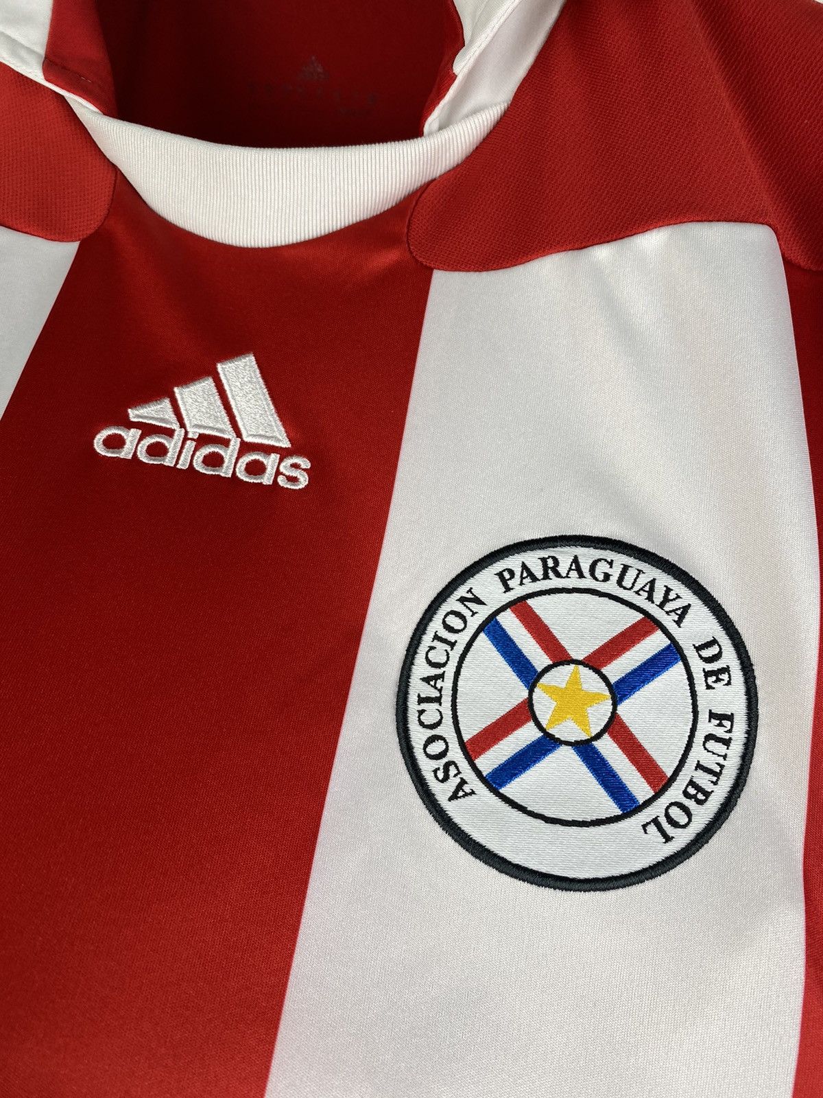 Adidas Paraguay 2009 Adidas Home Jersey Size US S / EU 44-46 / 1 - 9 Thumbnail