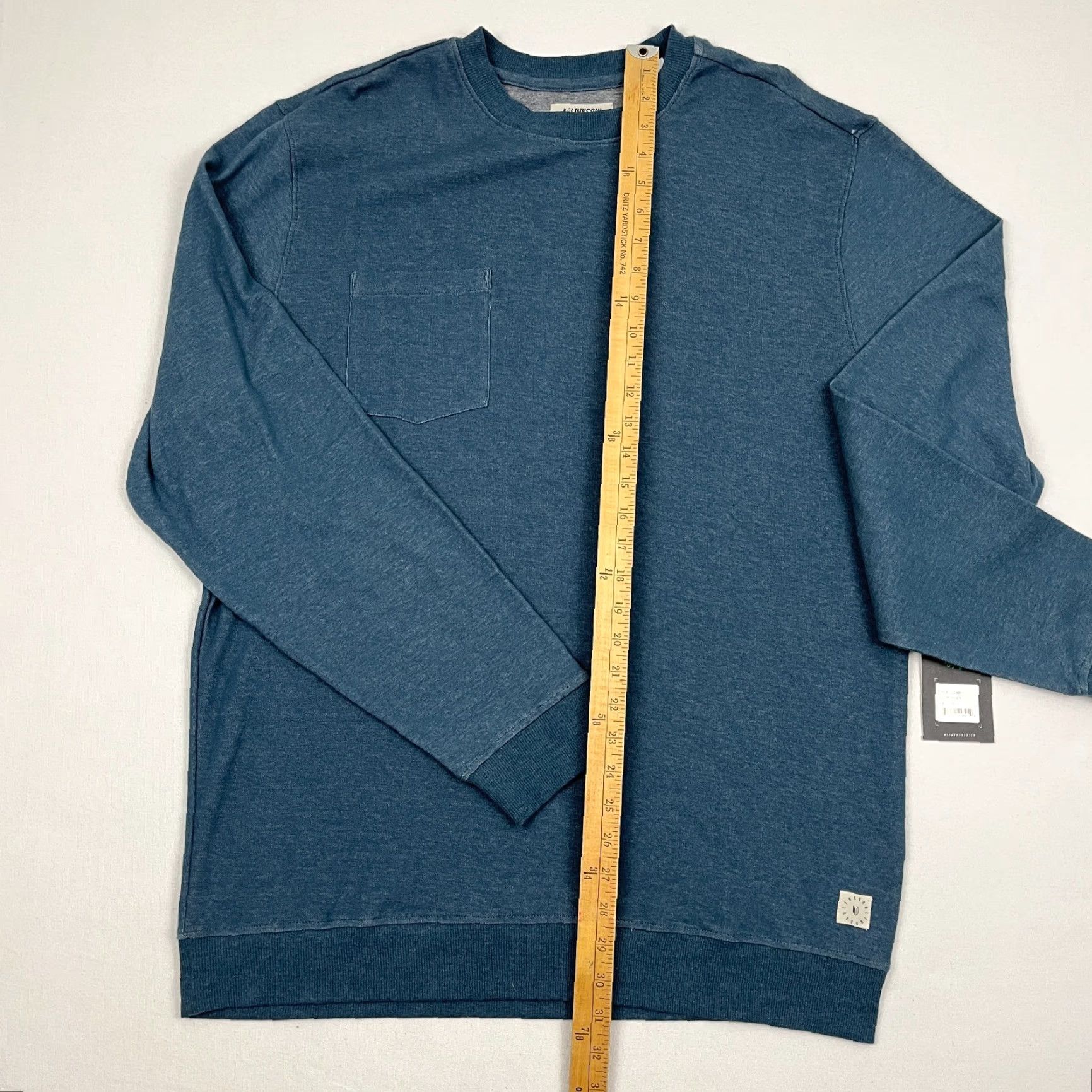 Doublet Linksoul Golf Double Knit Pocket Sweatshirt Mens XL River Blue Crew Pullover NEW Size US XL / EU 56 / 4 - 5 Thumbnail