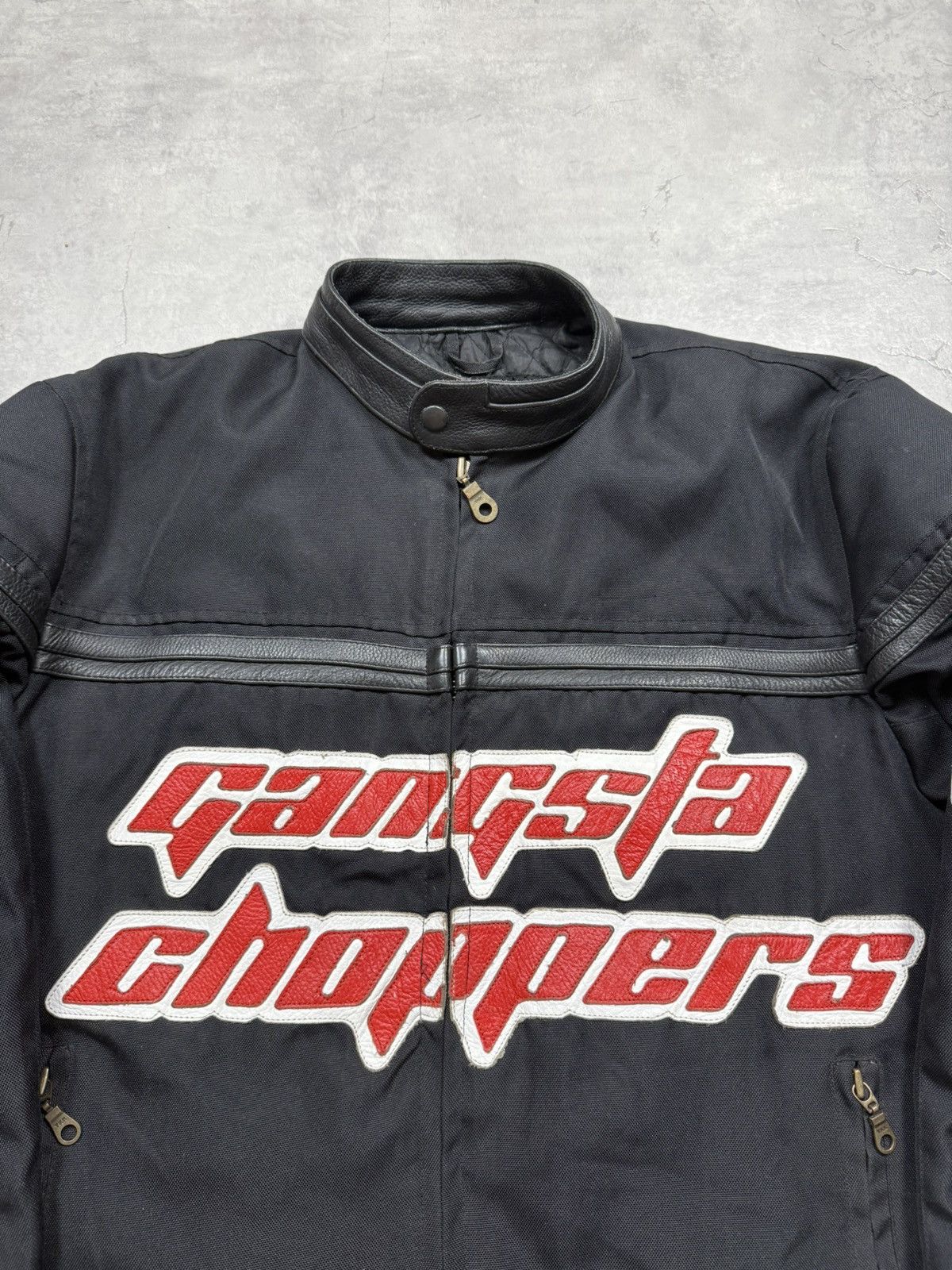 Vintage Gangsta Choppers Vintage Motocycle Jacket Size US S / EU 44-46 / 1 - 2 Thumbnail