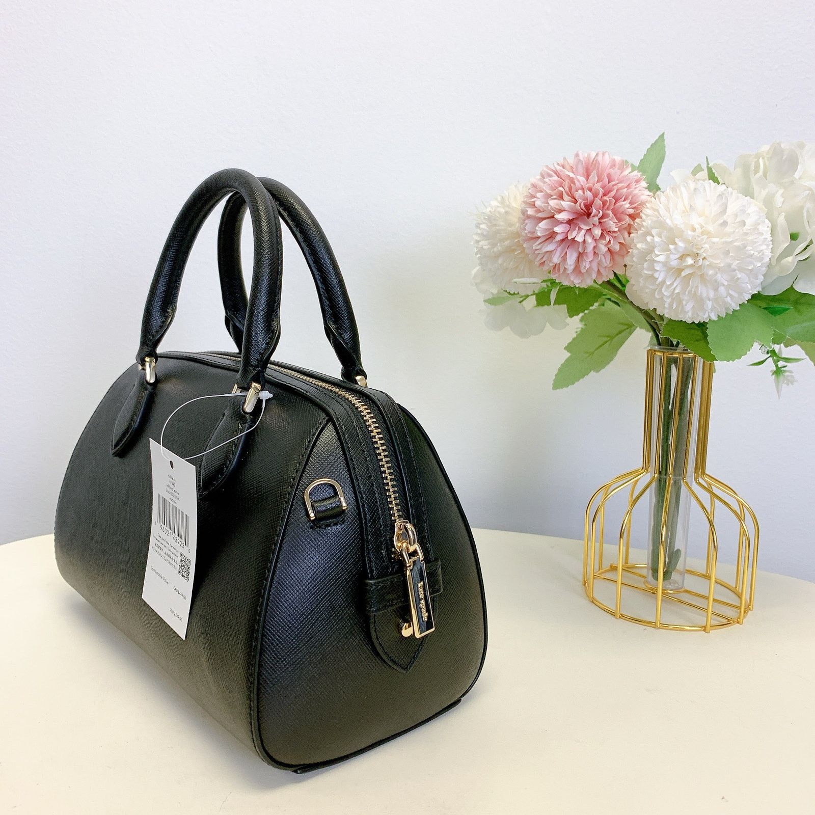 Kate Spade Kate Spade KF493 Madison Saffiano Leather Duffle Crossbody Size ONE SIZE - 3 Thumbnail