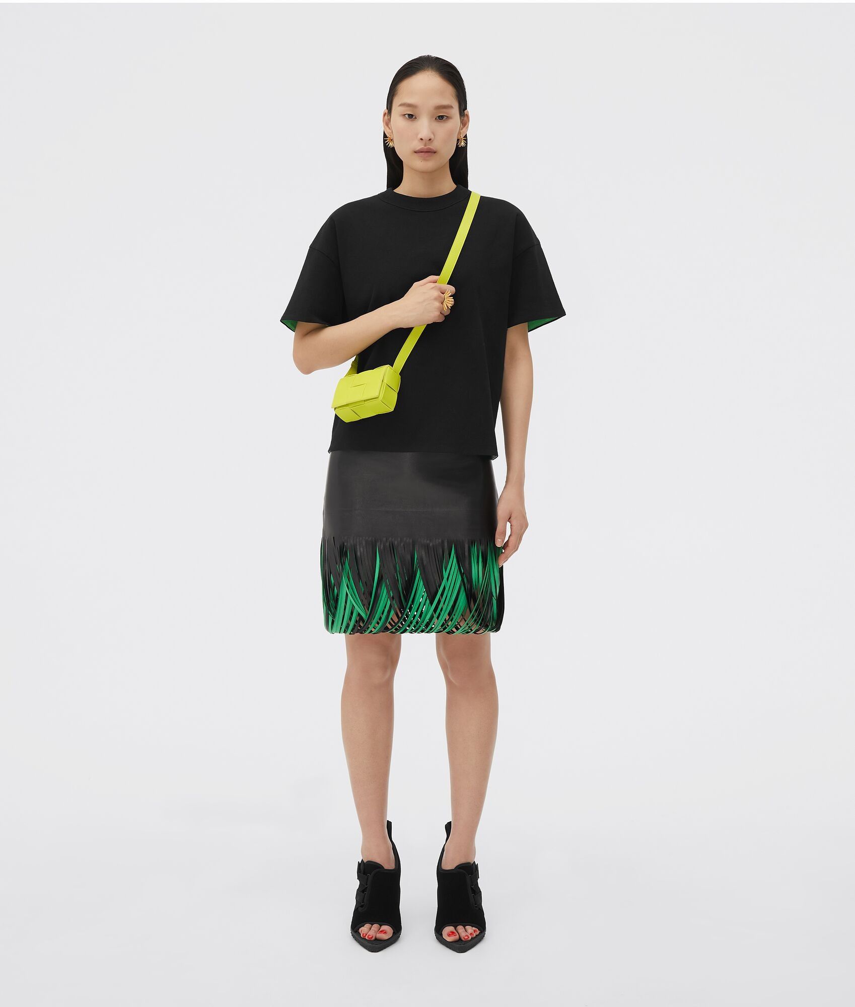 Bottega Veneta o1n1vont0525 Size: OS / Unisex Candy Cassette Bag Acid Kiwi Size ONE SIZE - 5 Thumbnail