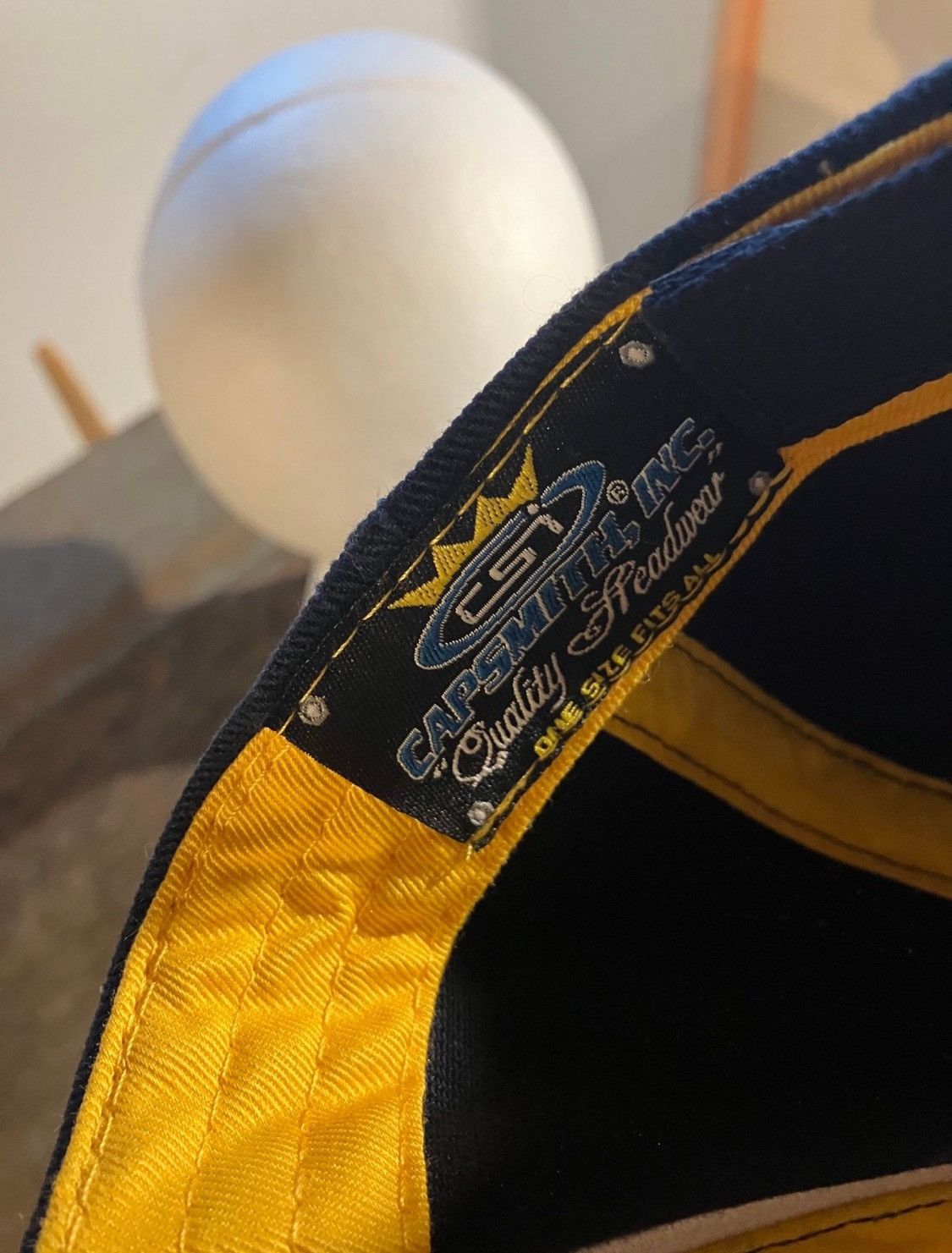 Nike NCAA WVU West Virginia University college varsity hat Size ONE SIZE - 6 Thumbnail