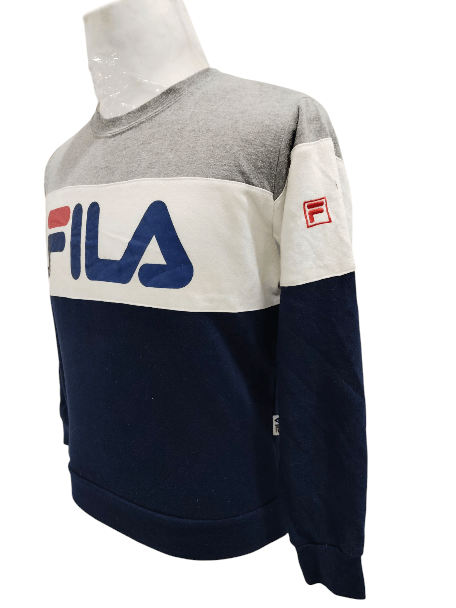 Fila Fila Big Logo Sweatshirt Size US M / EU 48-50 / 2 - 2 Thumbnail