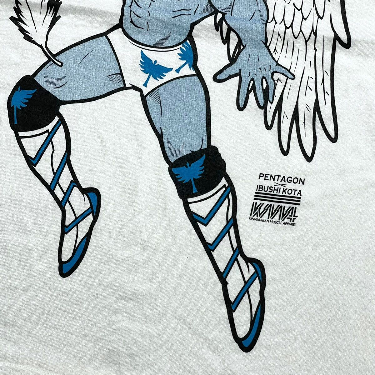 Anime Kinnikuman Japan Pro Wrestling x Kota Ibushi x Pentagon Tee Size US S / EU 44-46 / 1 - 5 Thumbnail