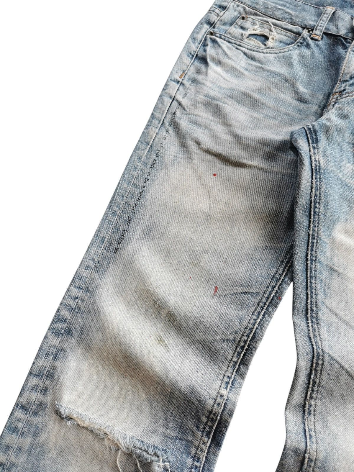 semanticdesign Vintage semanticdesign ripped jeans Size US 30 / EU 46 - 8 Thumbnail