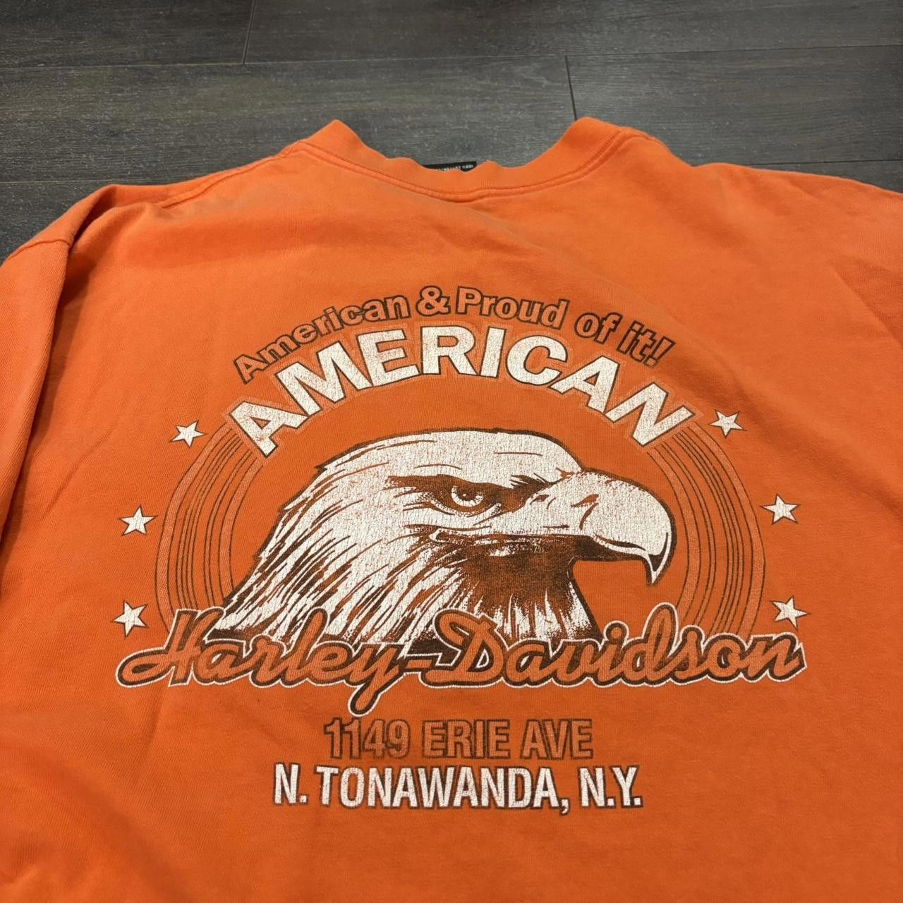 Harley Davidson Vintage Harley Davidson New York long sleeve t shirt 90s XXL Size US XXL / EU 58 / 5 - 4 Thumbnail