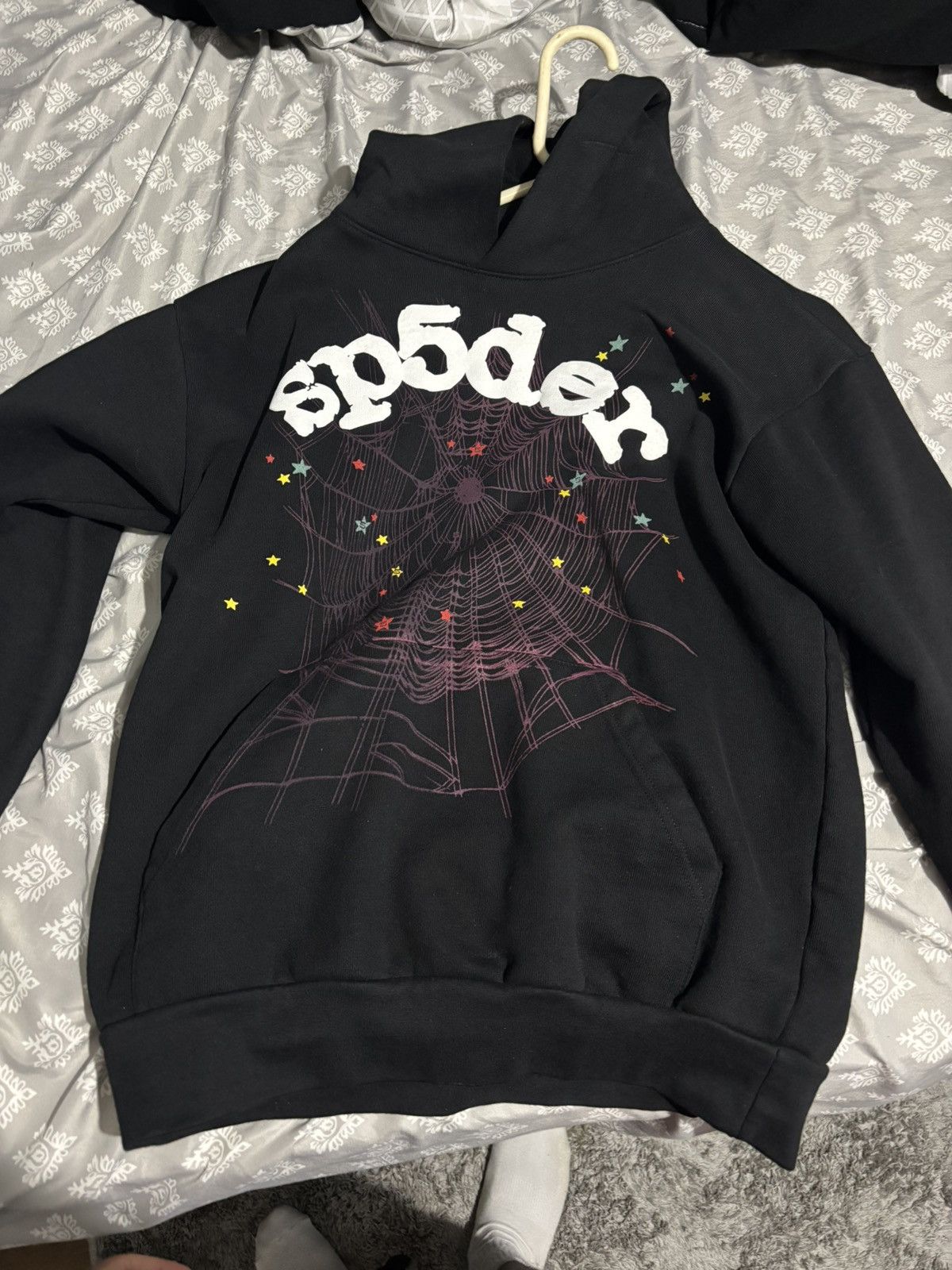 Sp5der Sp5der black web hoodie Size US M / EU 48-50 / 2 - 1 Thumbnail