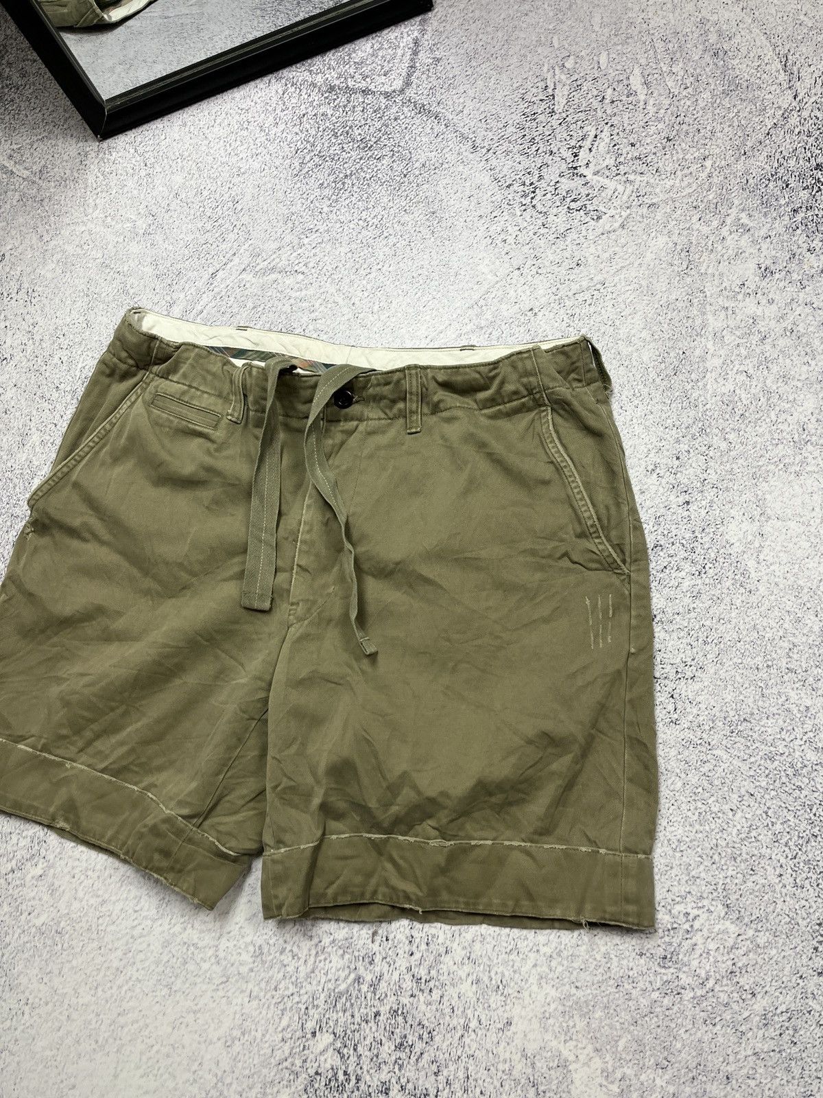 Polo Ralph Lauren Vintage Polo Ralph Lauren Military Cargo Shorts Baggy Y2k Size US 36 / EU 52 - 6 Thumbnail