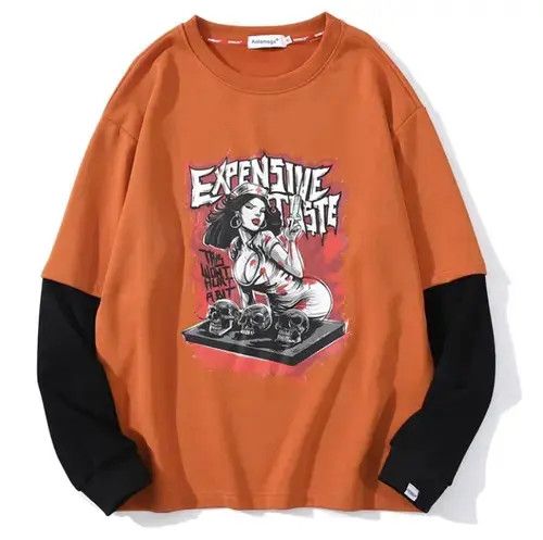 Japanese Brand × Vintage Streetwear long sleeve Size US L / EU 52-54 / 3 - 3 Thumbnail