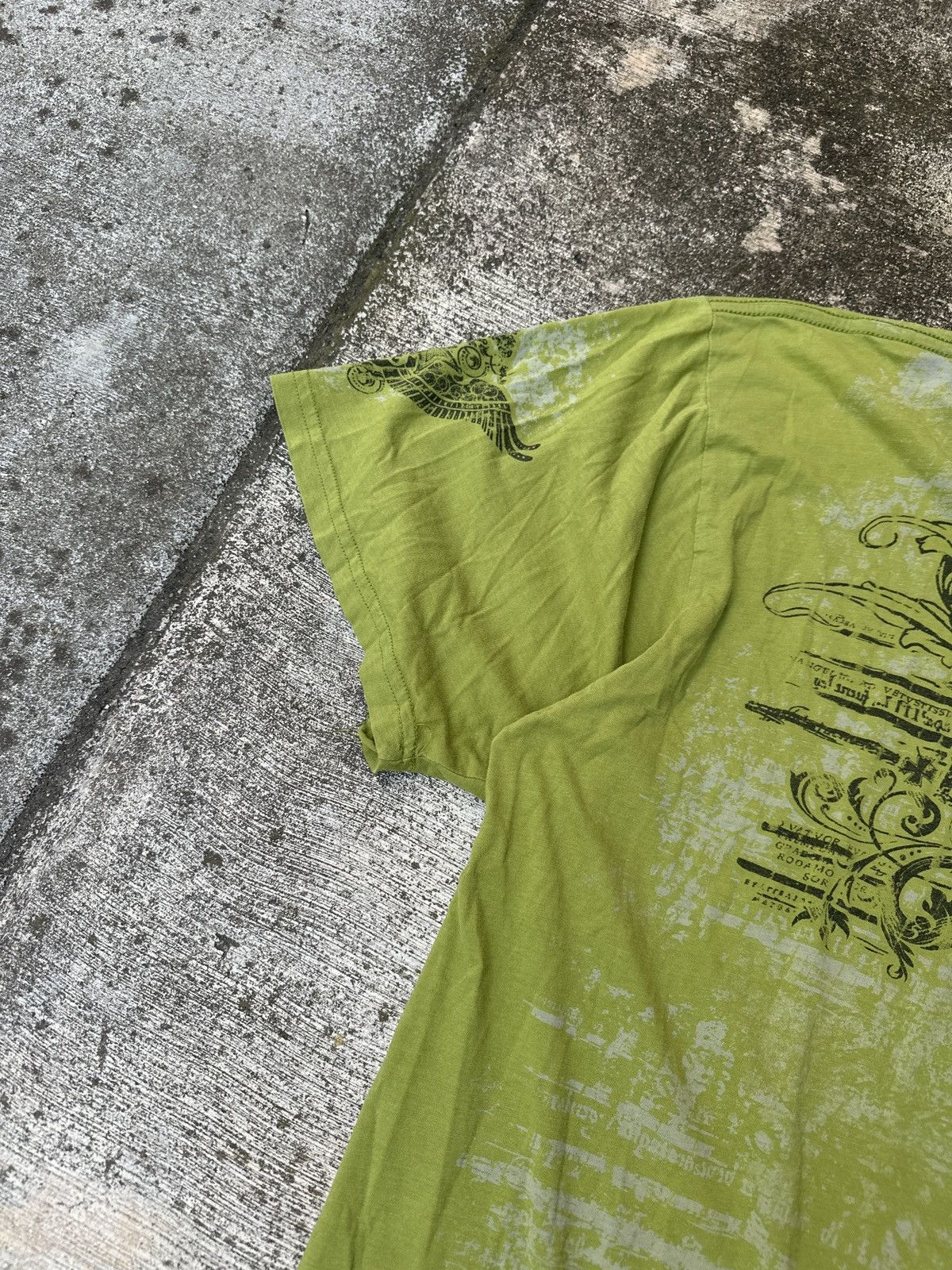 Affliction Y2k 2000s tribal grunge archiac affliction aop T-Shirt Size US XXL / EU 58 / 5 - 7 Thumbnail