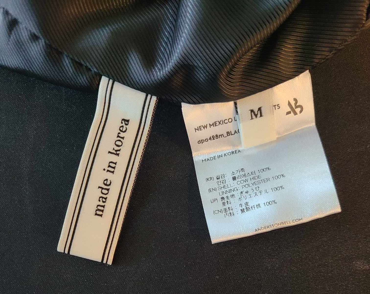 Andersson Bell Andersson Bell SSENSE Exclusive Black Leather Pants Size US 32 / EU 48 - 7 Thumbnail