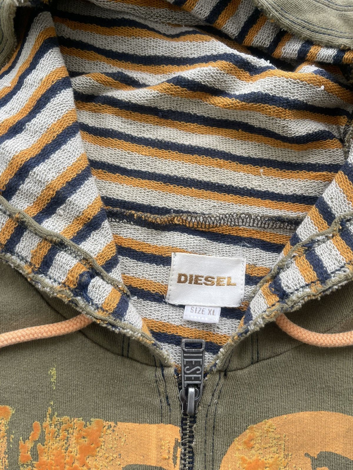 Diesel 🔥HOT🔥VINTAGE DIESEL SPELLOUT VERY RARE Size US XL / EU 56 / 4 - 3 Thumbnail