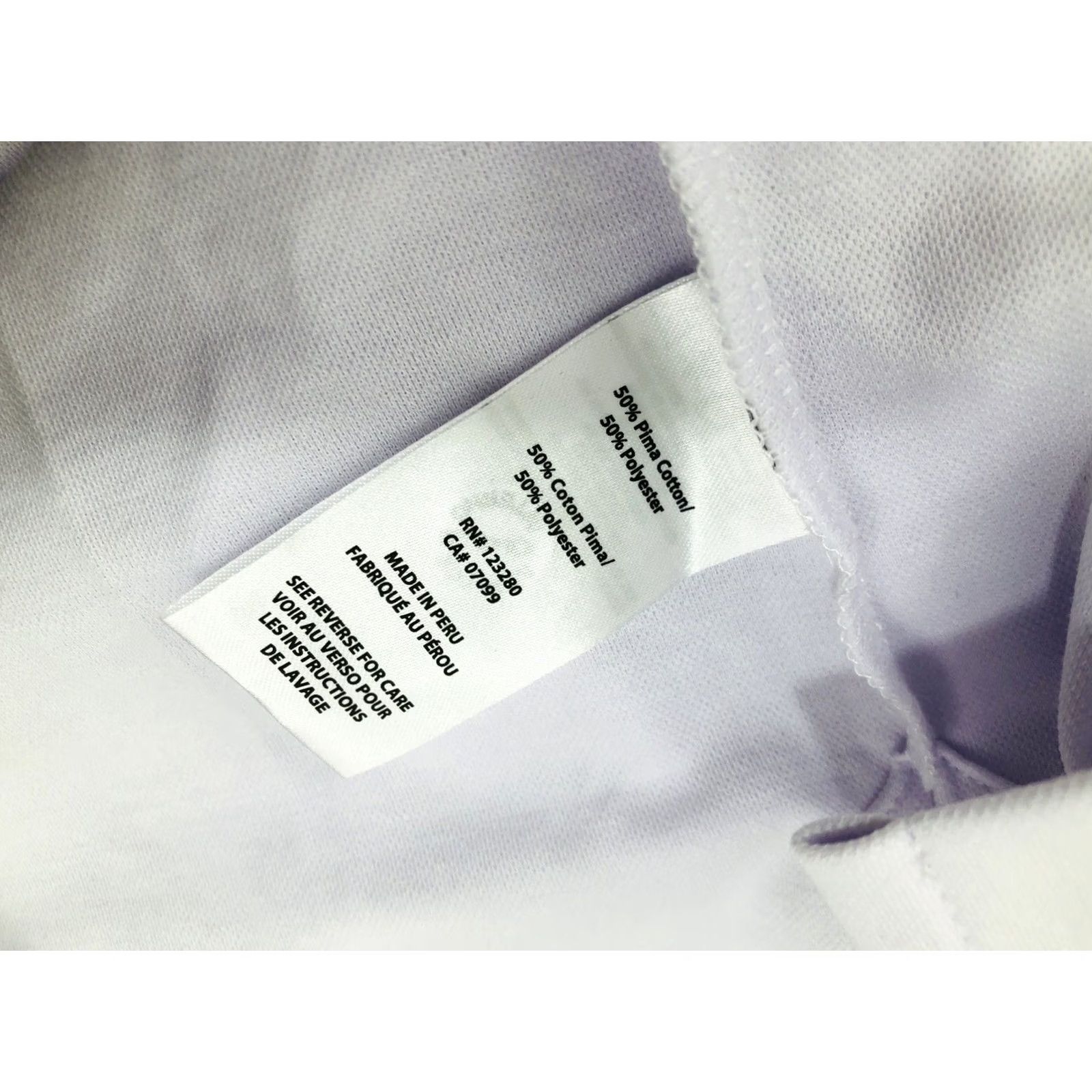 TravisMathew Travis Mathew ESTRELLA JALISCO / NEW w TAGS - 3XL Golf Polo Shirt Mens Shirt Polo White with Slight Tint Size US XXL / EU 58 / 5 - 8 Thumbnail