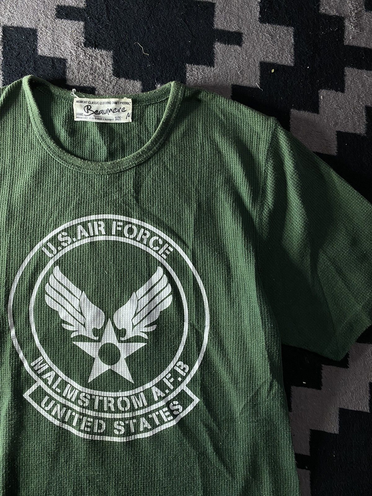 Japanese Brand × PPFM Vintage beaumere us air force tee Size US M / EU 48-50 / 2 - 3 Thumbnail