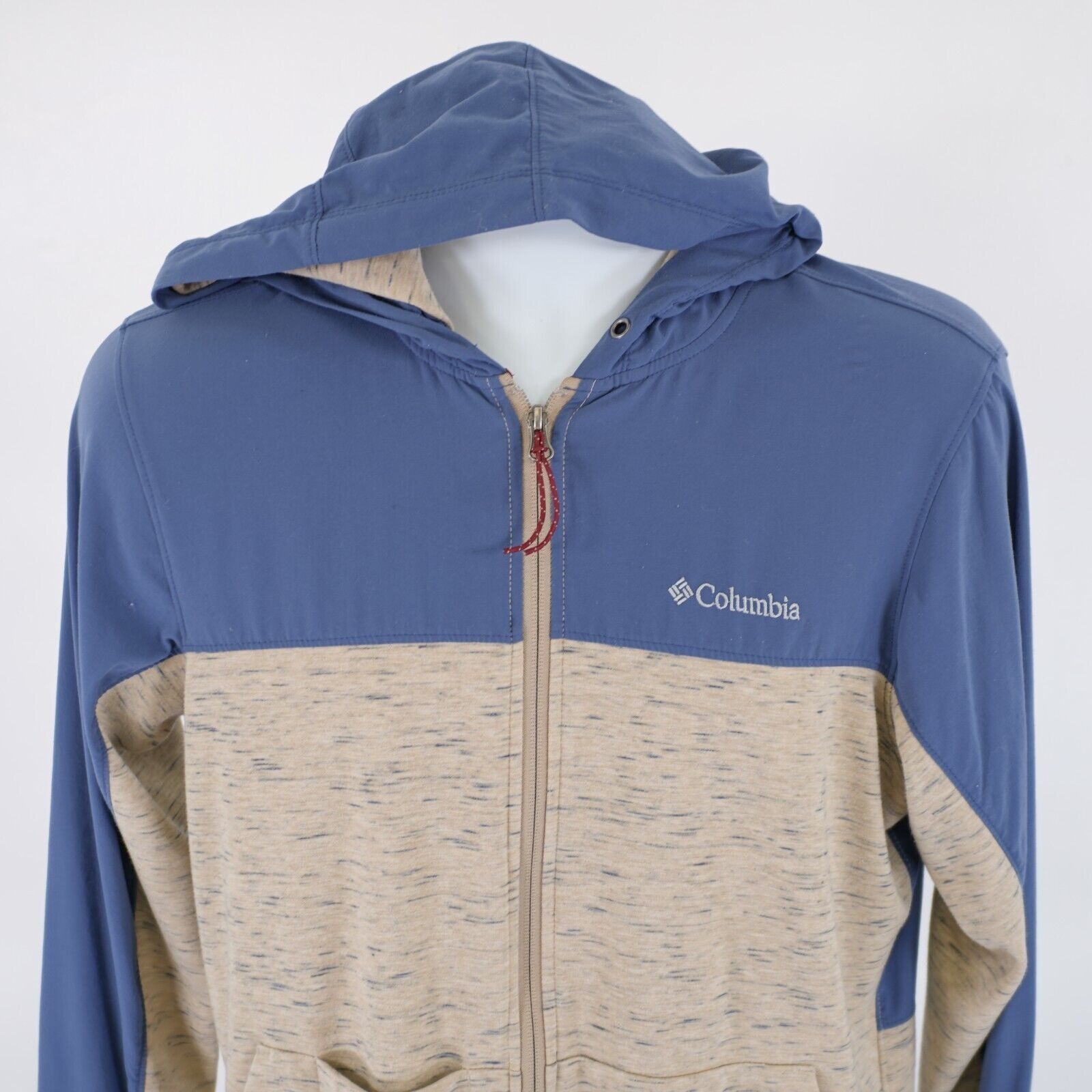 Columbia Columbia Omni-Shade Small Full Zip Hooded Two-Tone Blue Heat Size US S / EU 44-46 / 1 - 1 Thumbnail