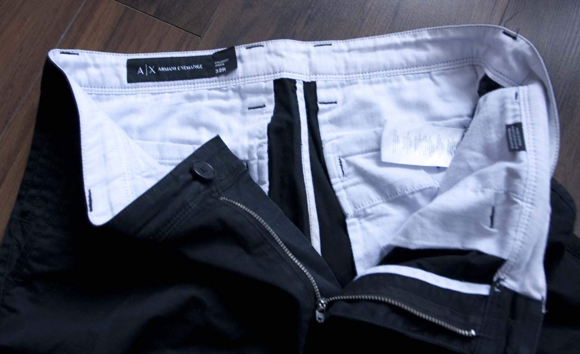 Armani Exchange Armani Exchange Pants Cotton Size 33x30.5 Size US 33 - 6 Thumbnail