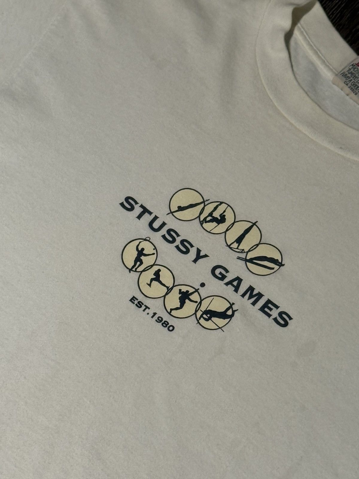 Stussy !RARE! Stussy Games 90s Single Stitch Size US L / EU 52-54 / 3 - 2 Thumbnail