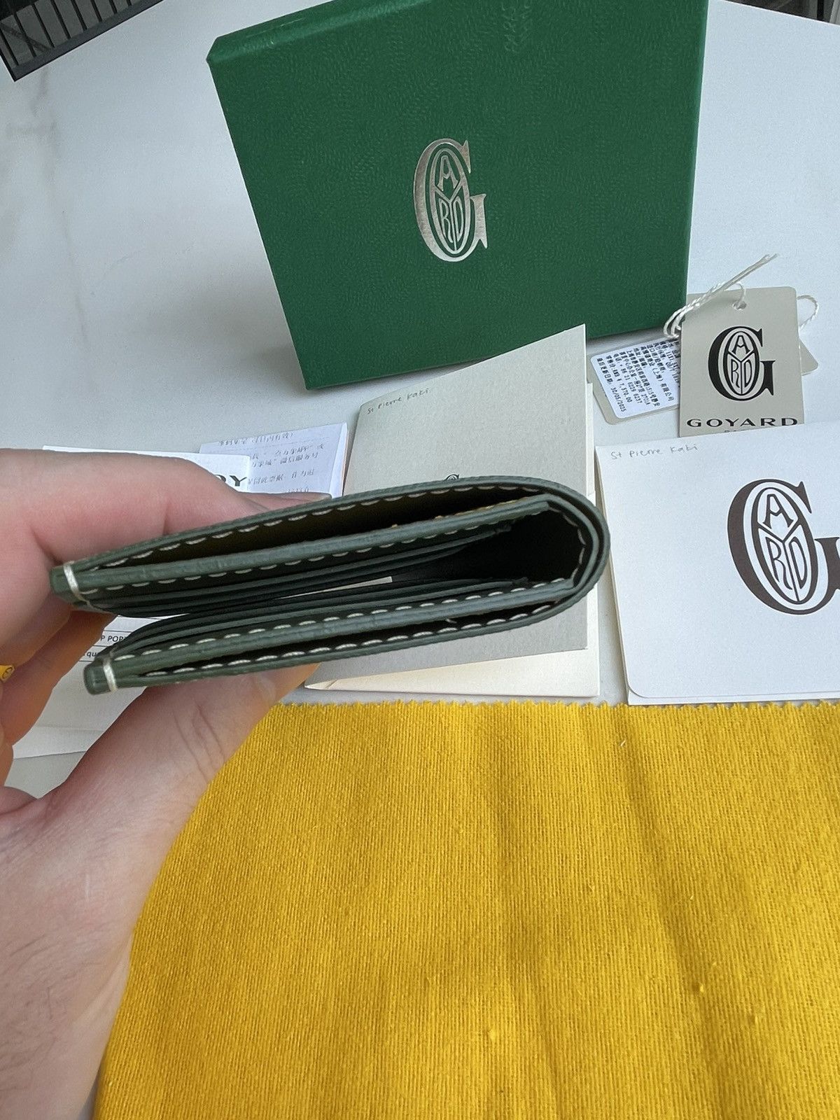 Goyard Goyard Saint Pierre 2025 Limited Edition Khaki Size ONE SIZE - 8 Thumbnail