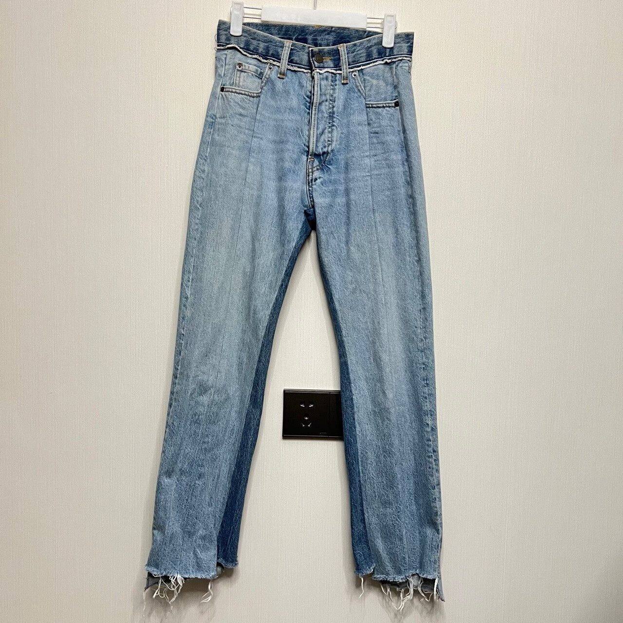 Maison Margiela Maison Margiela Patchwork Denim Trousers Size 36" / US 14 / IT 50 - 1 Thumbnail