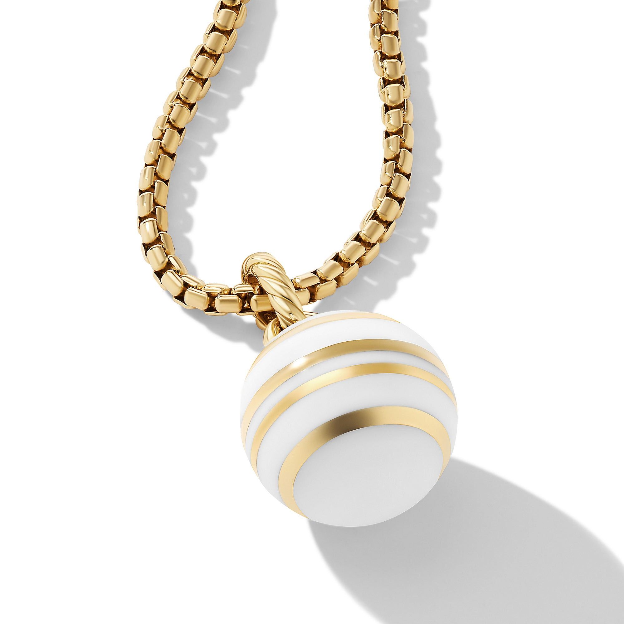 David Yurman o1w1db10525 D17167D Pendant in 18K Yellow Gold with Diamond Size ONE SIZE - 1 Thumbnail