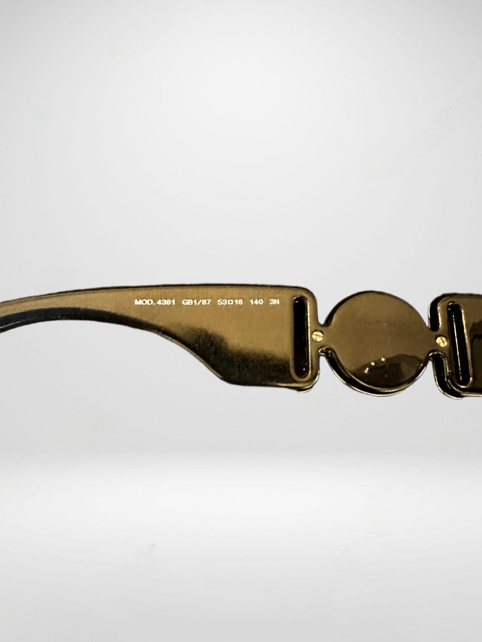 Versace Versace VE4361 Medusa Sunglasses Black/Gold – Authentic Size ONE SIZE - 9 Thumbnail