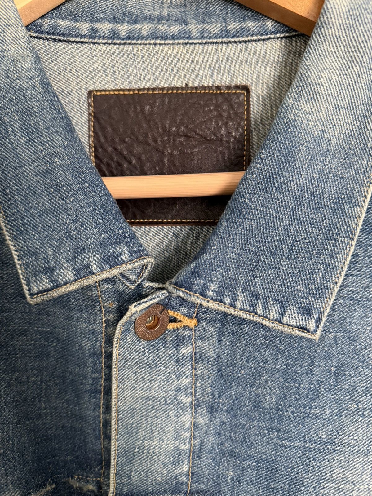 Taiga Takahashi Taiga Takahashi Lot 703 Type 1 Denim Jacket, Size 40 Size US M / EU 48-50 / 2 - 3 Thumbnail