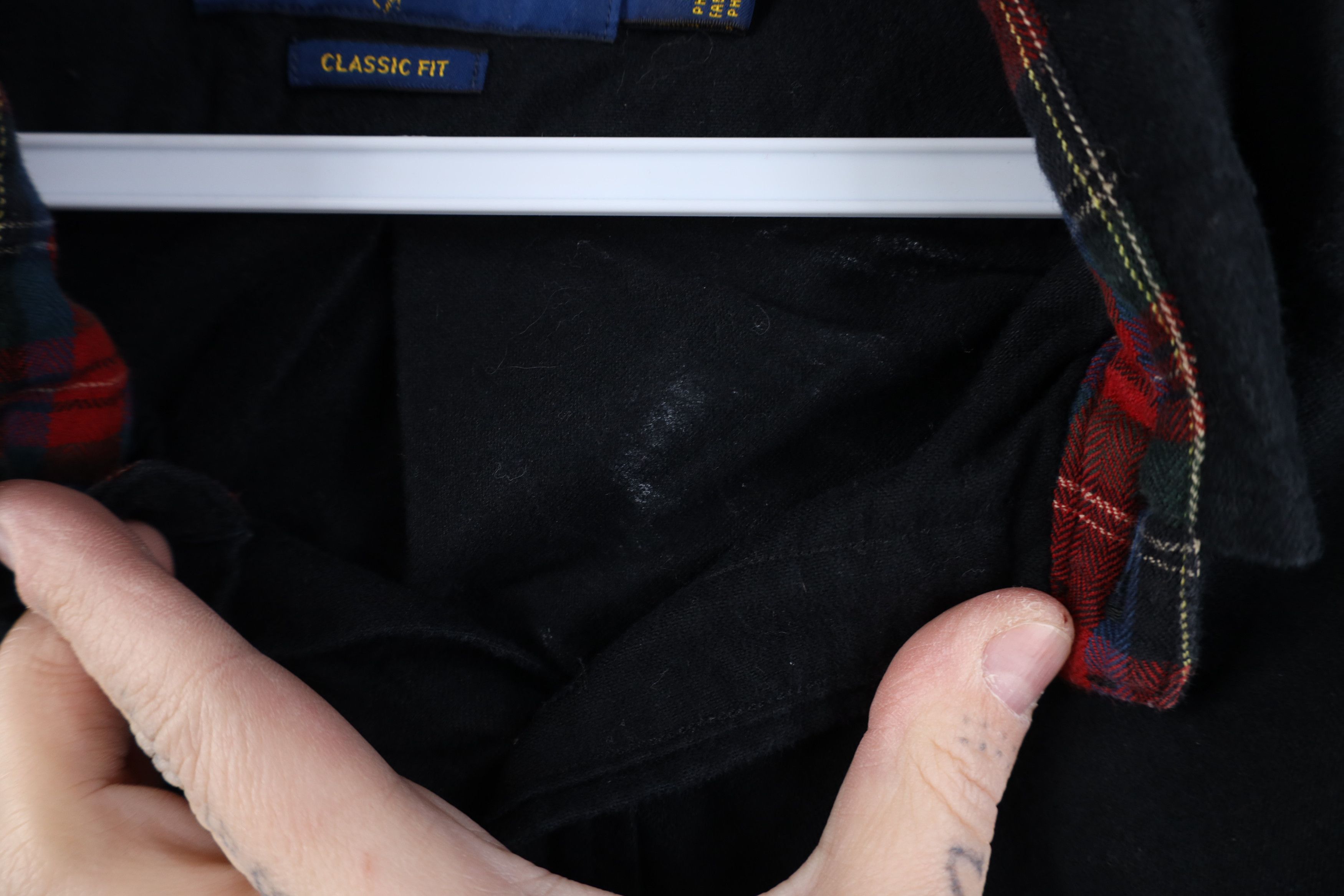 Ralph Lauren Vintage Ralph Lauren Chamois Cloth Button Down Shirt Black Size US L / EU 52-54 / 3 - 6 Thumbnail