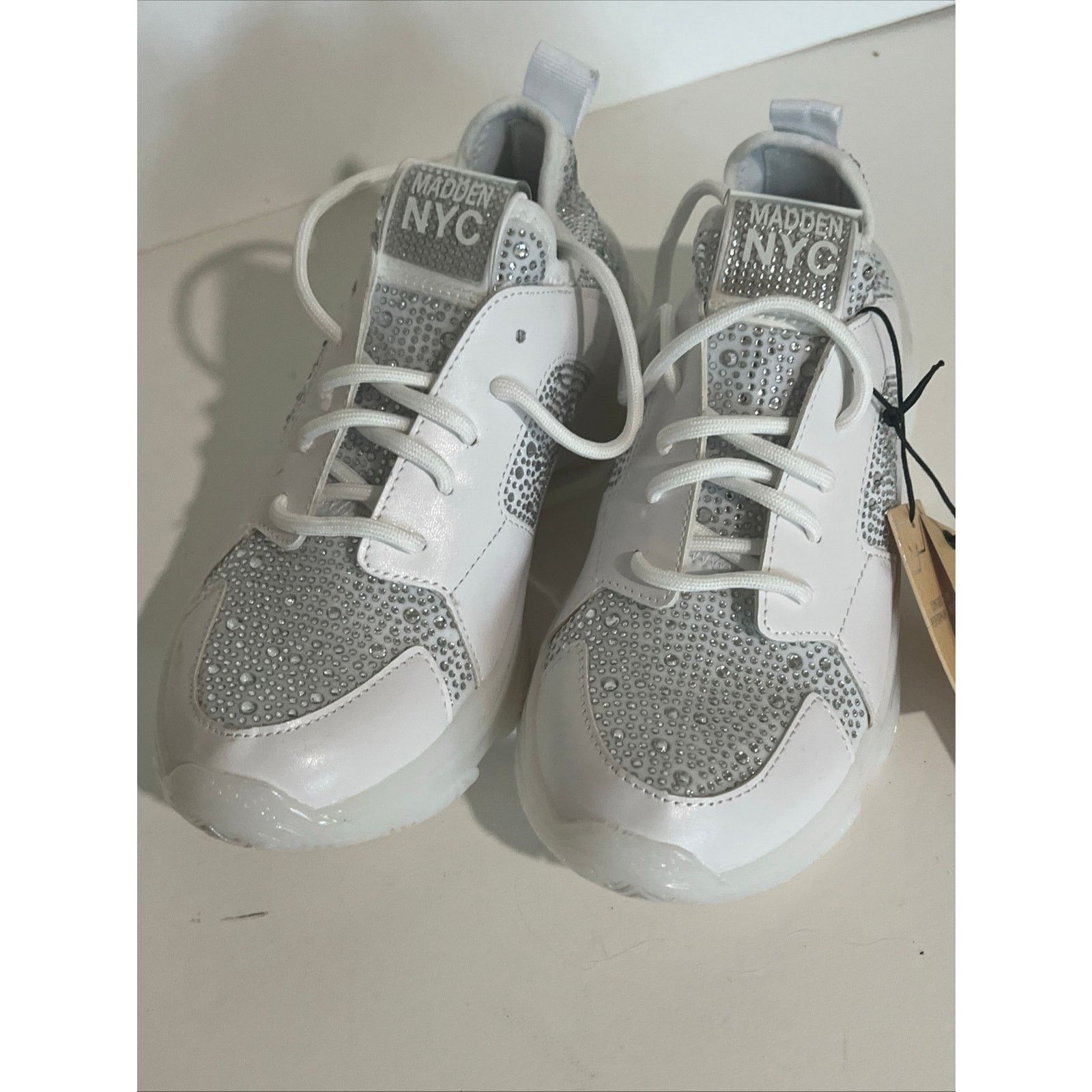 Madden NYC Madden NYC Rhinestone sparkle Athletic Sneakers Embellished Size US 7 / IT 37 - 2 Thumbnail