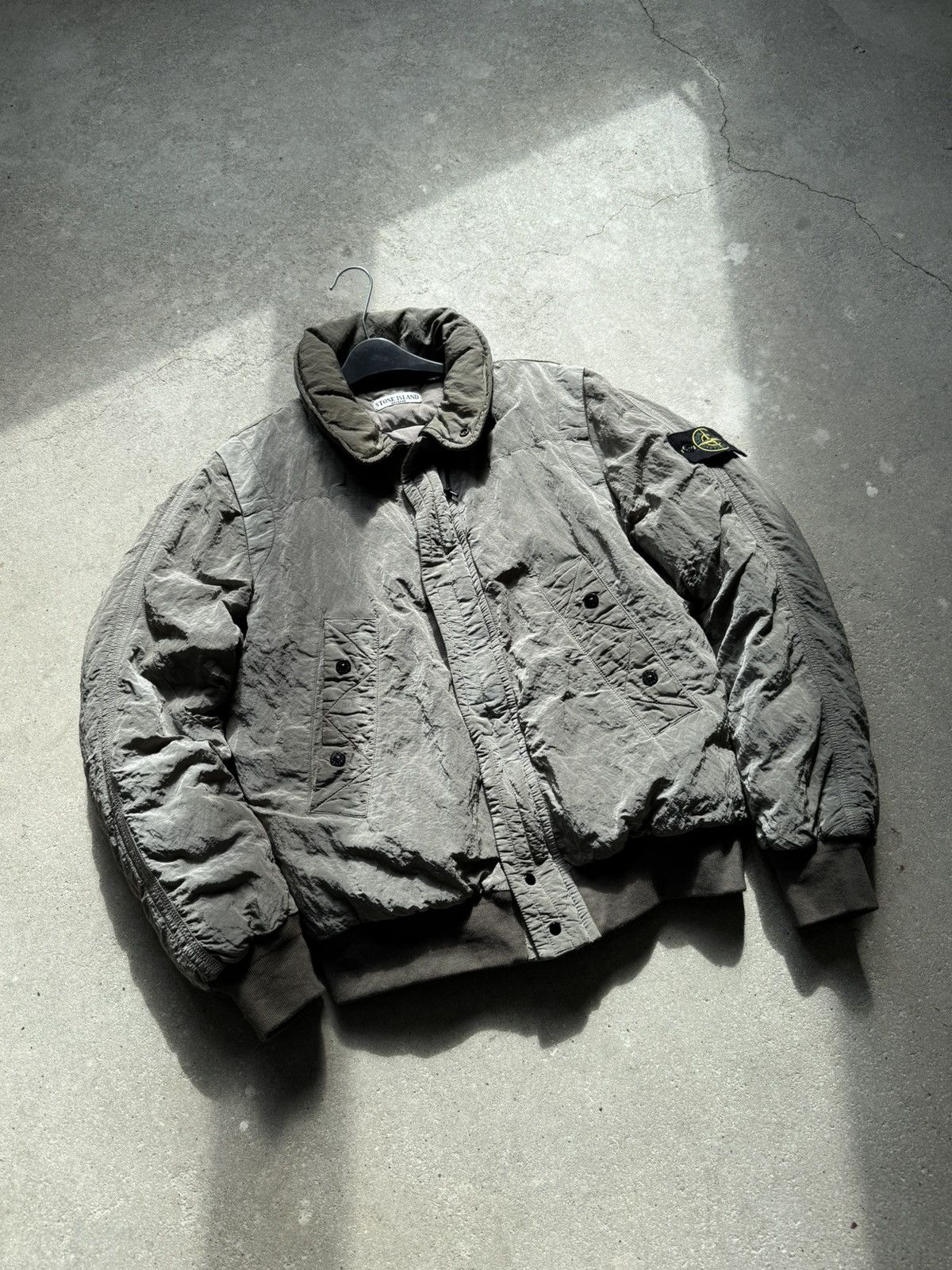 Stone Island Vintage Stone Island Nylon Metal Down Jacket Size US L / EU 52-54 / 3 - 9 Thumbnail