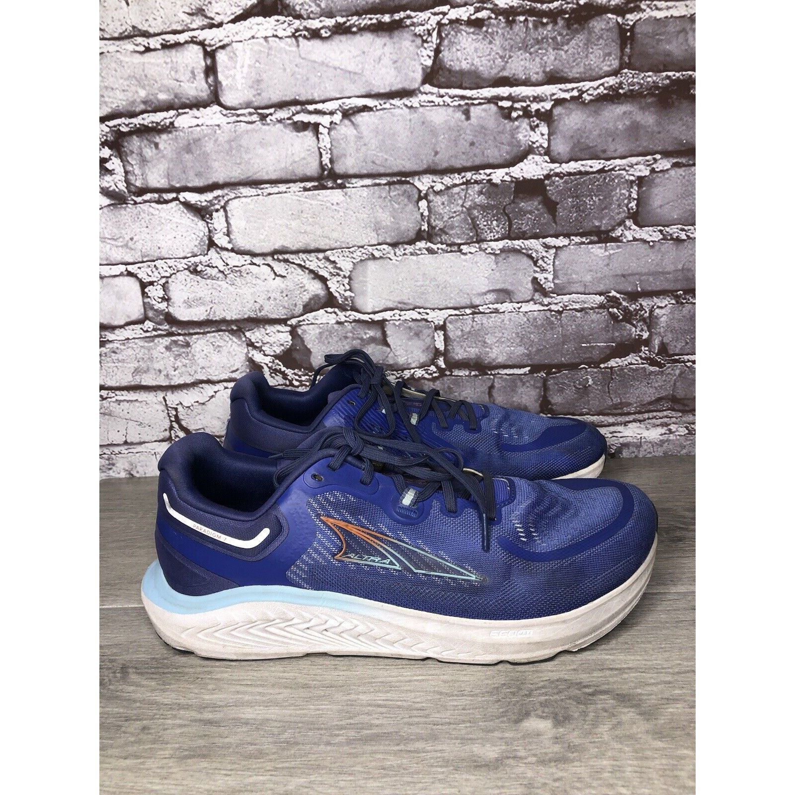 Altra Altra Paradigm 7 Blue Athletic Lace Running Shoes Men Sz 10M Size US 10 / EU 43 - 15 Thumbnail