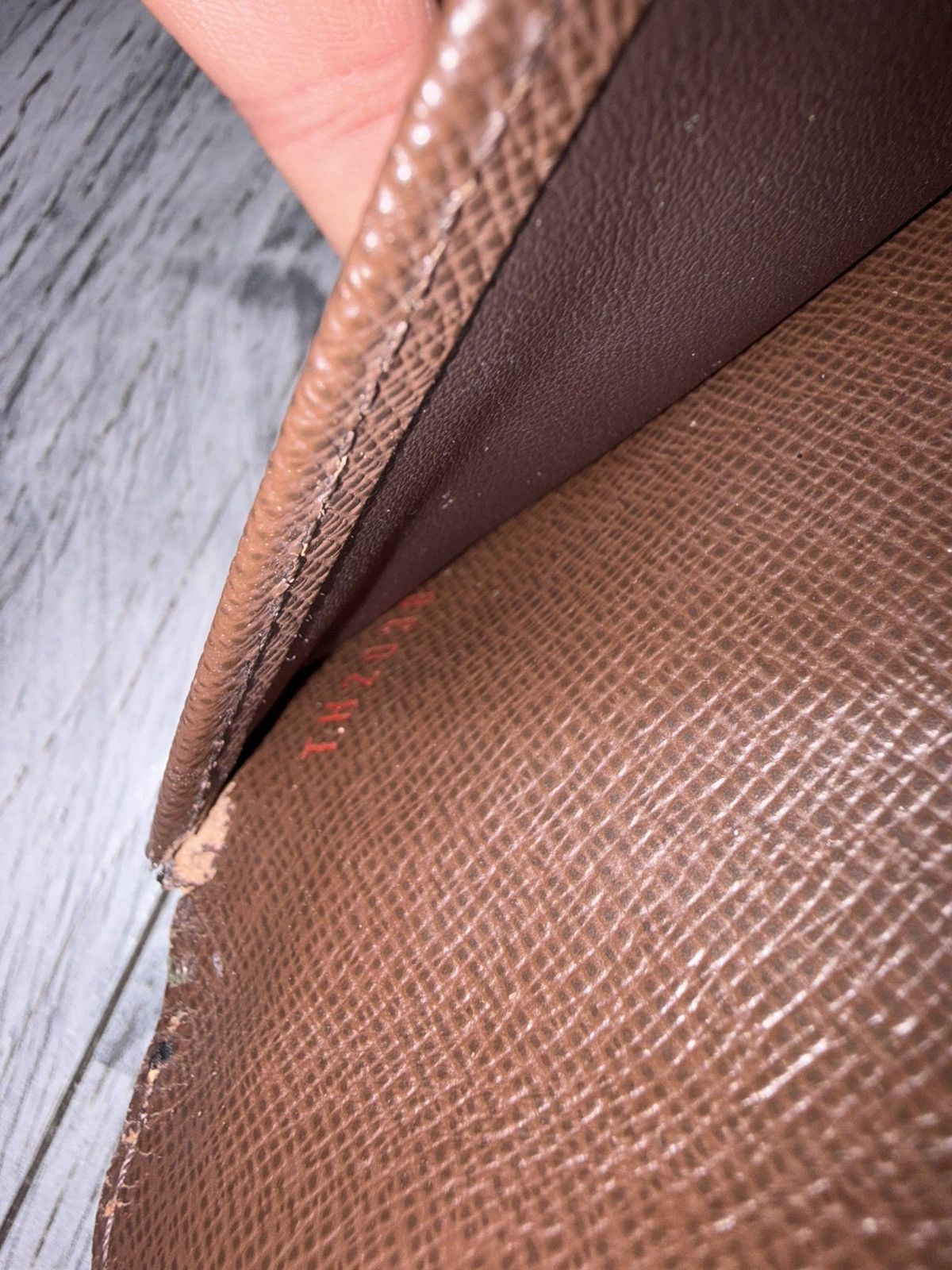 Louis Vuitton Louis Vuitton Damier Ebene Brown Check Trifold Wallet Size ONE SIZE - 8 Thumbnail