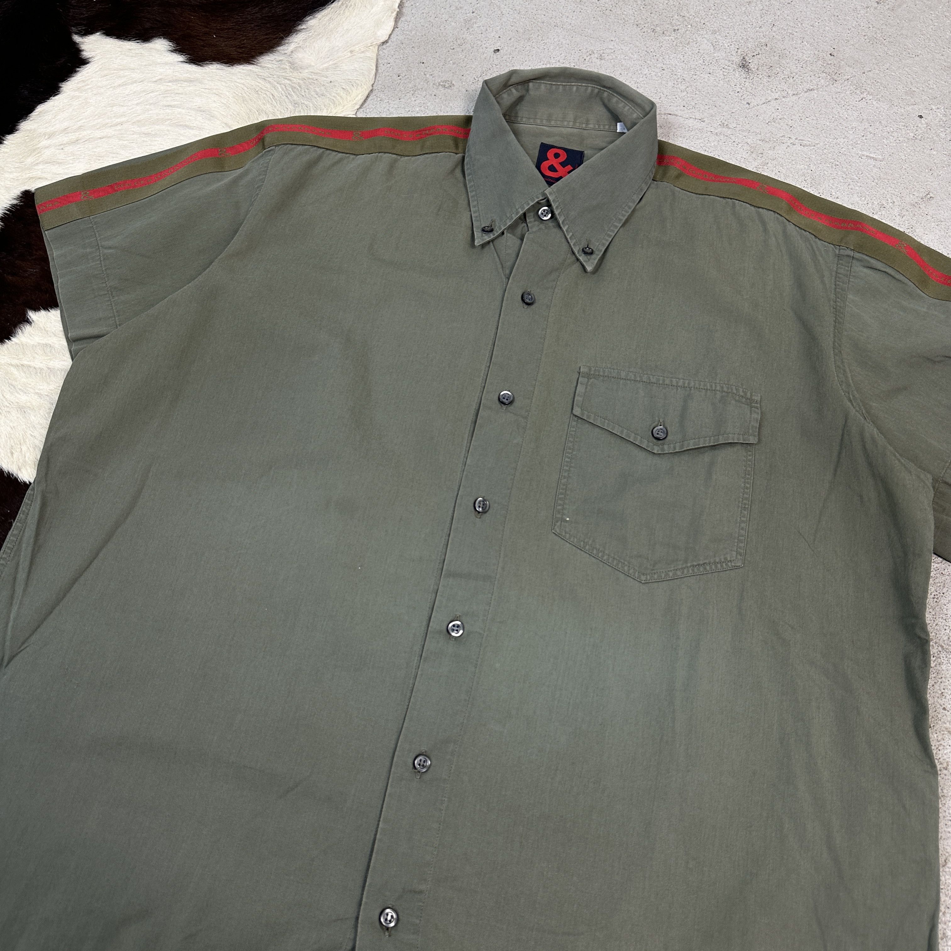 Dolce & Gabbana × Vintage Vintage Avant Garde Y2K Casual Dolce & Gabbana Polo Shirt Size US L / EU 52-54 / 3 - 2 Thumbnail