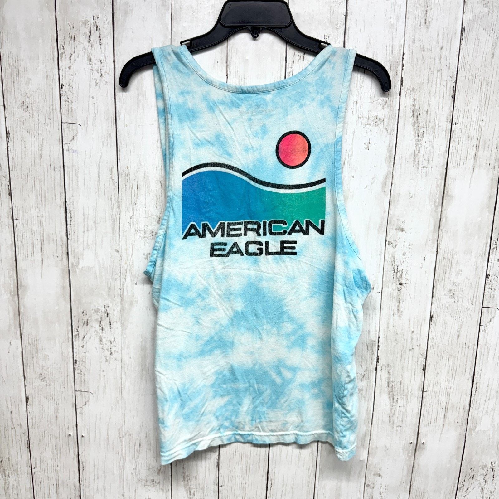 American Eagle Outfitters American Eagle Shirt Medium Graphic Tie Dye Sleeveless Tank Size US M / EU 48-50 / 2 - 2 Thumbnail