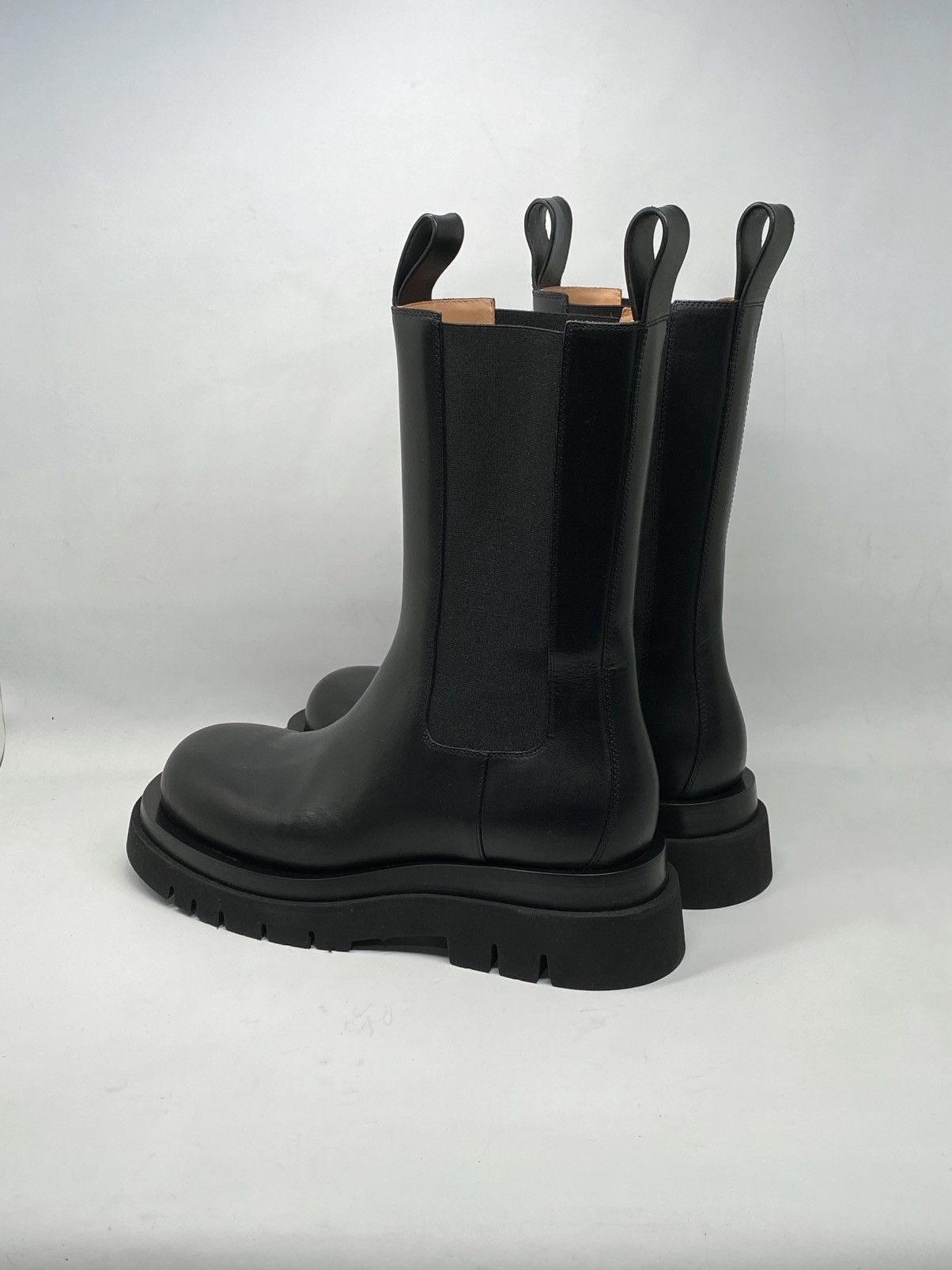 Bottega Veneta Bottega Veneta Lug Sole Leather Boots size 40 Size US 10 / IT 40 - 8 Thumbnail