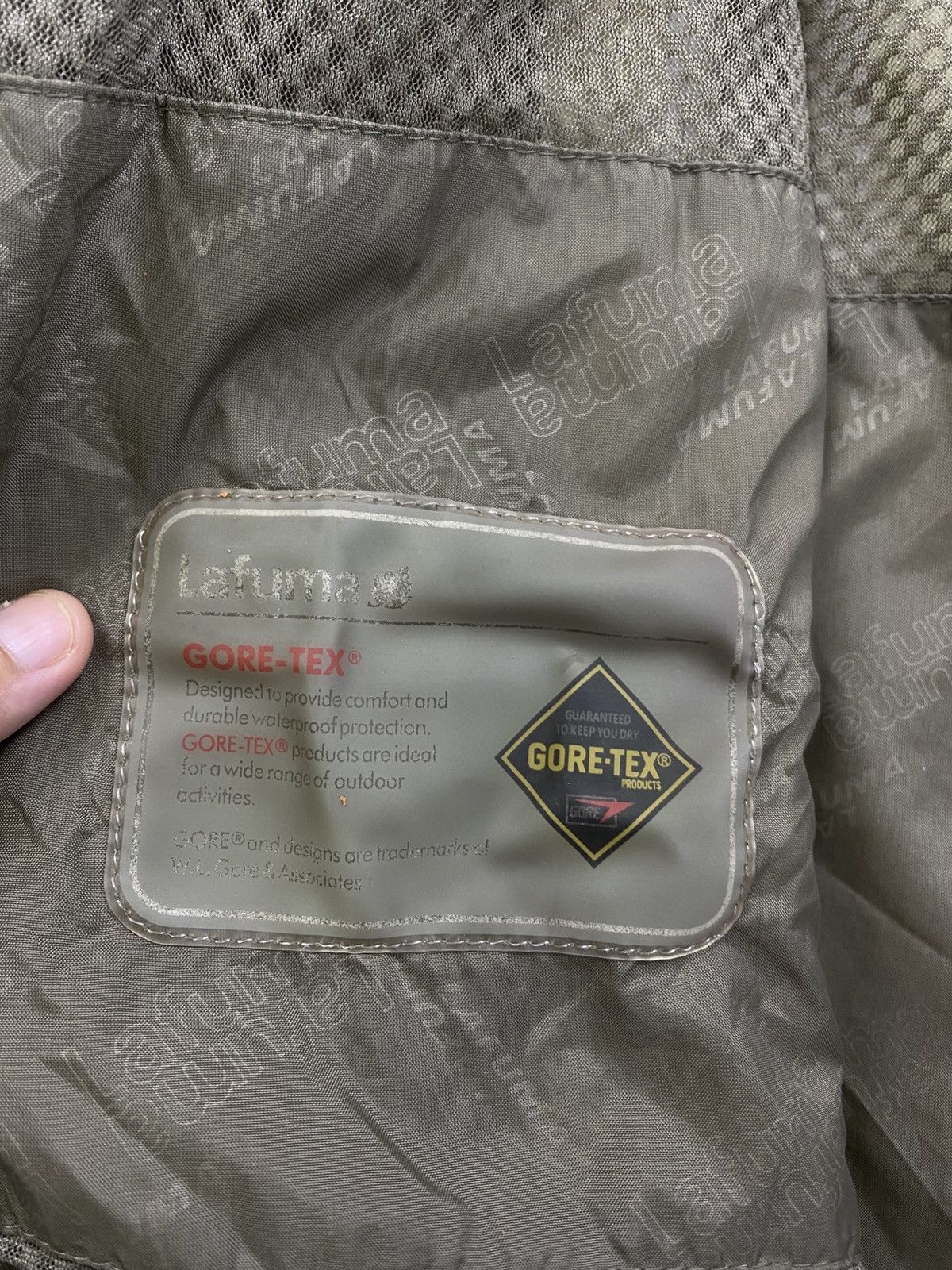 Goretex × Japanese Brand × Vintage Vtg Lafuma Goretex Colour Block Waterproof Zipper Jacket Size US L / EU 52-54 / 3 - 13 Thumbnail